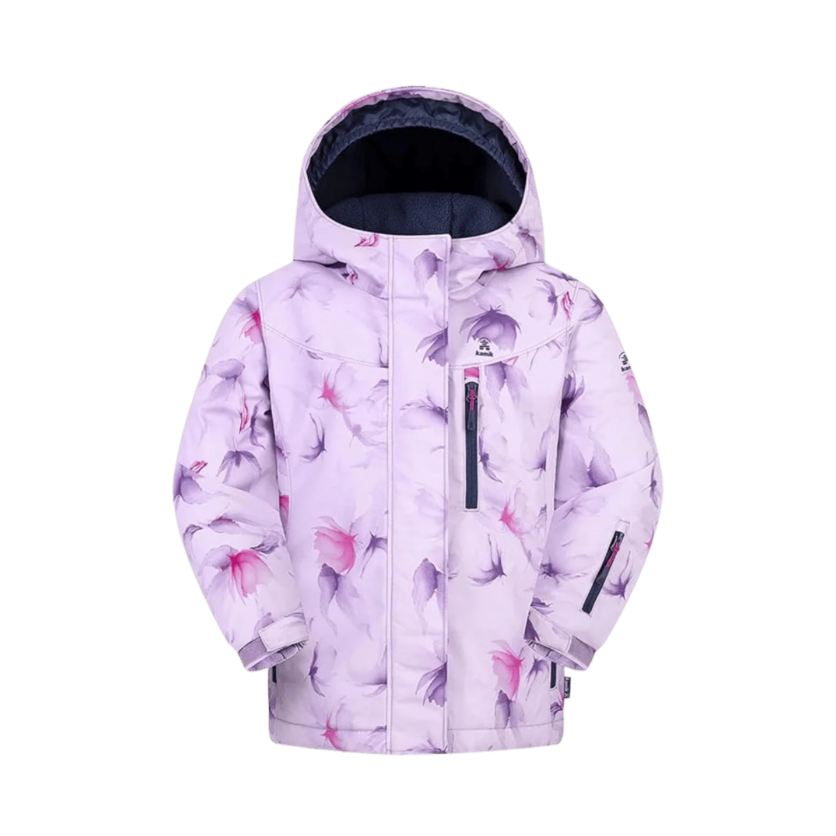 KAMIK GIRLS' AUGUST JACKET - VIOLET
