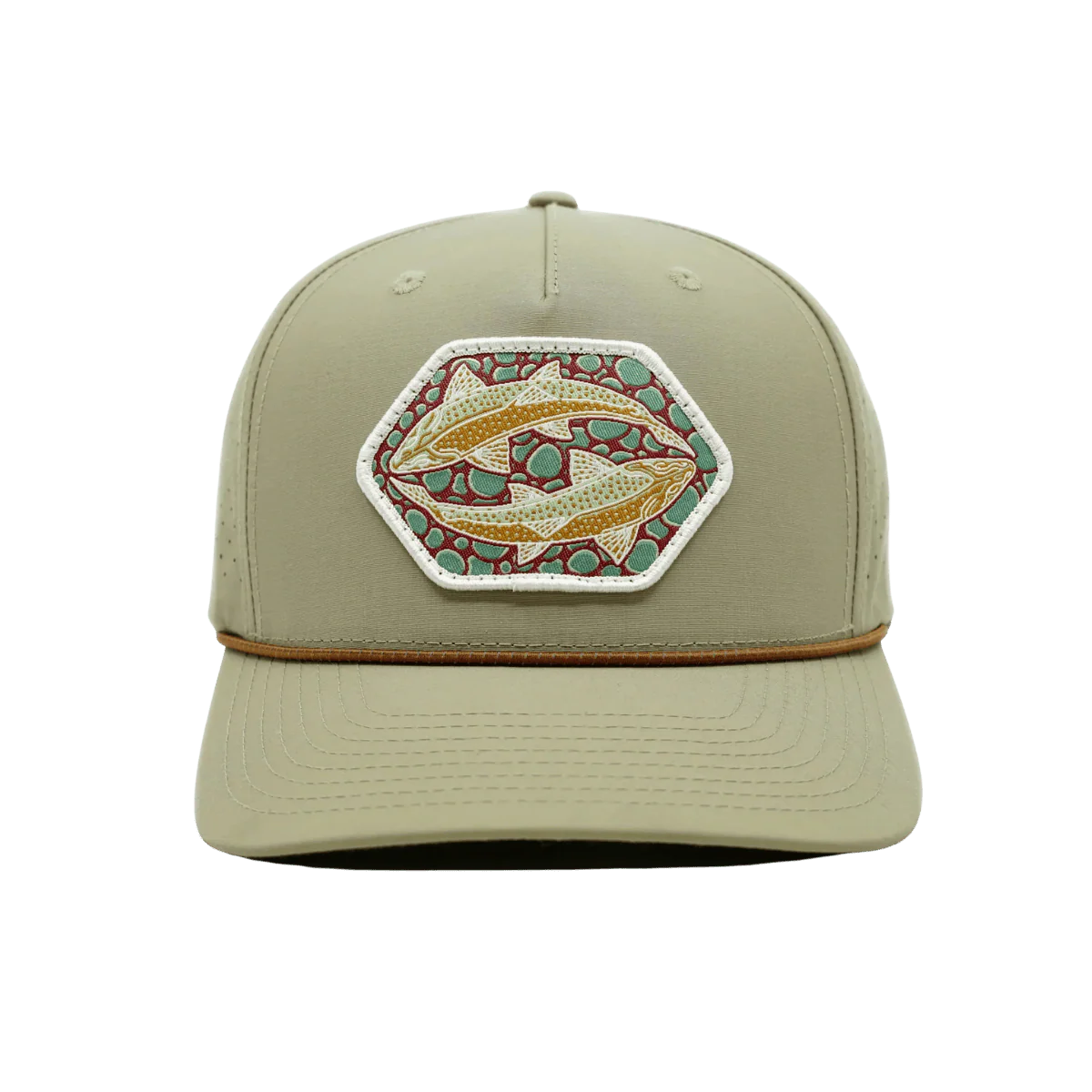 CASEY UNDERWOOD GIN CLEAR PERFORMANCE HAT - STONE W/CEDAR ROPE - Image 2