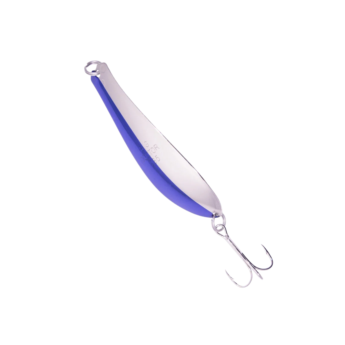 YELLOWBIRD DR SPOON 4-1/2" - NICKEL/NEON BLUE