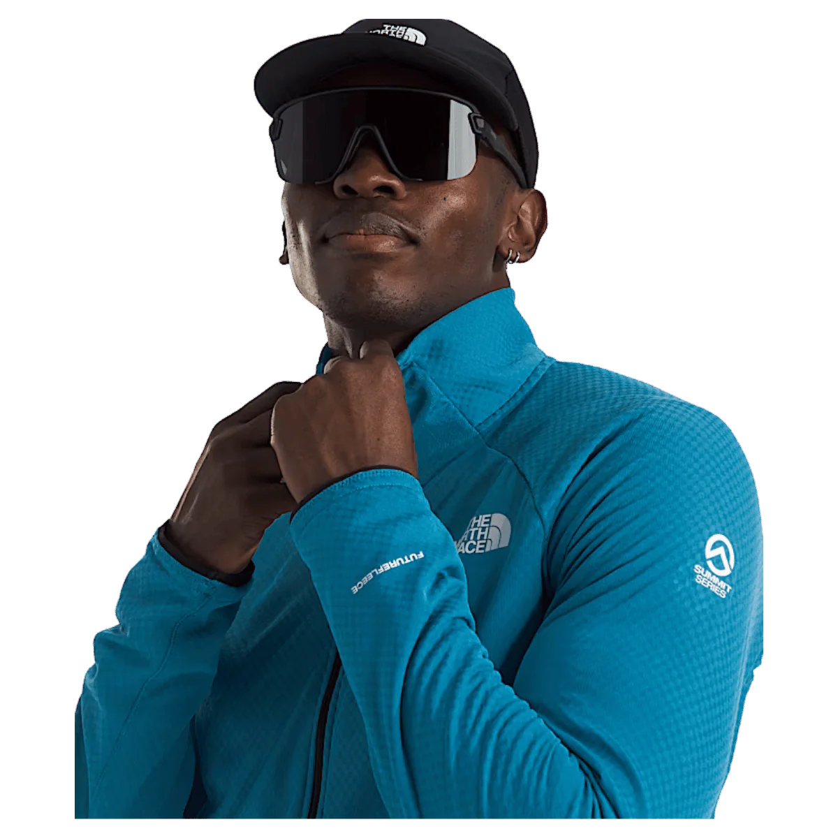 NORTHFACE SUMMIT FUTUREFLEECE LIGHTWEIGHT 1/2 ZIP -  DUSK BLUE - Image 4