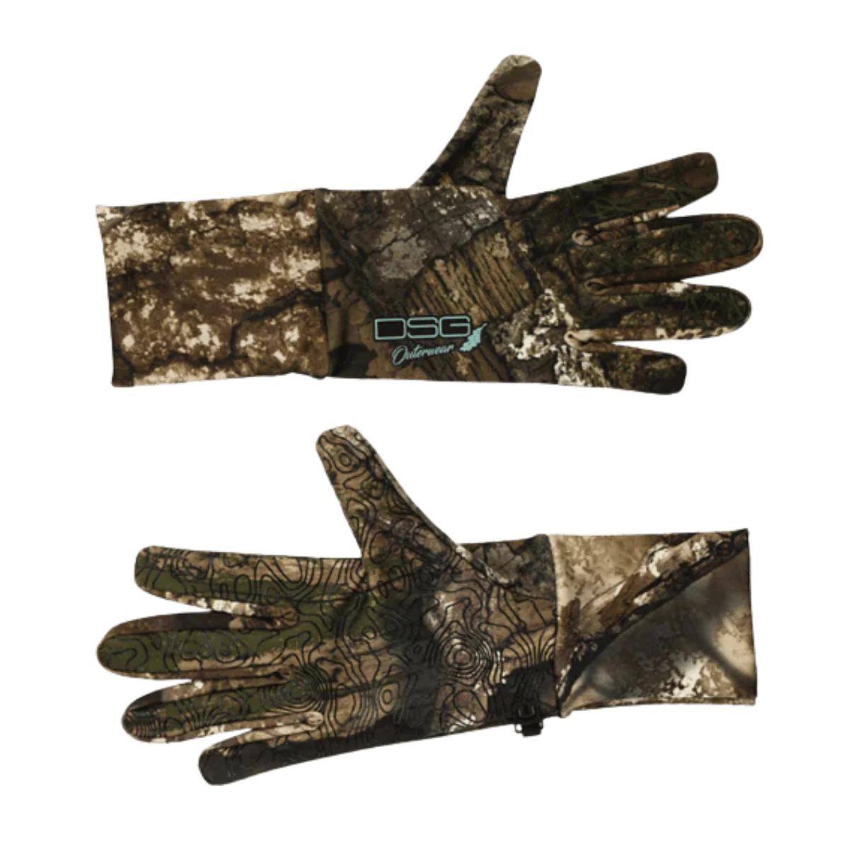 DSG OUTERWEAR WOMEN D-TECH LINER GLOVE 4.0 REALTREE APX
