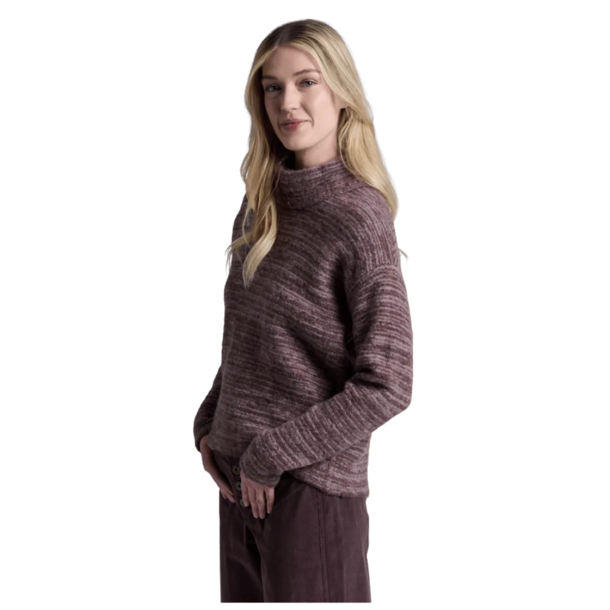 KUHL WOMEN'S NAOMI KNIT SWEATER - FAWN - Image 3