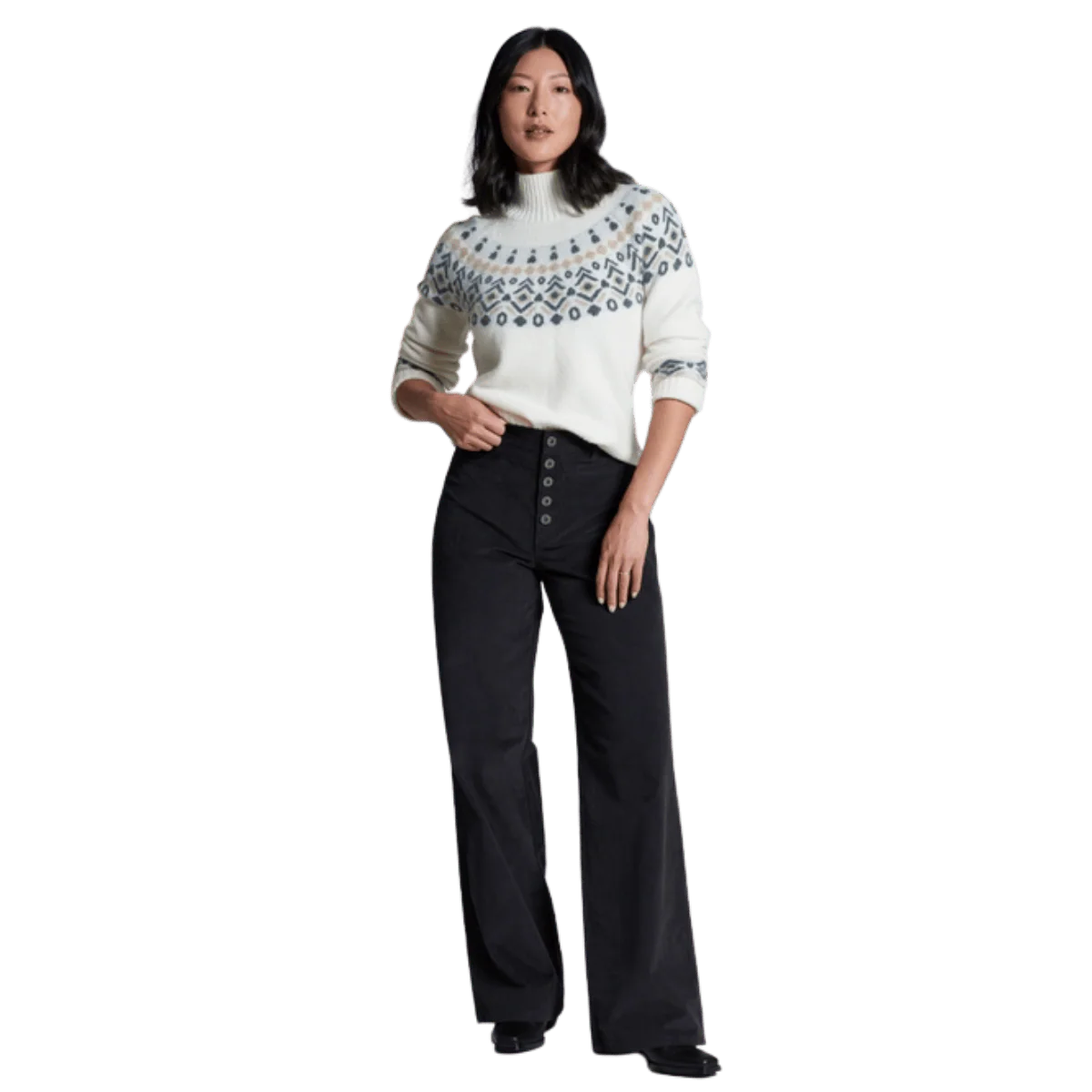 KUHL WOMEN'S ALPINA MERINO SWEATER - ALPINE WHITE - Image 2