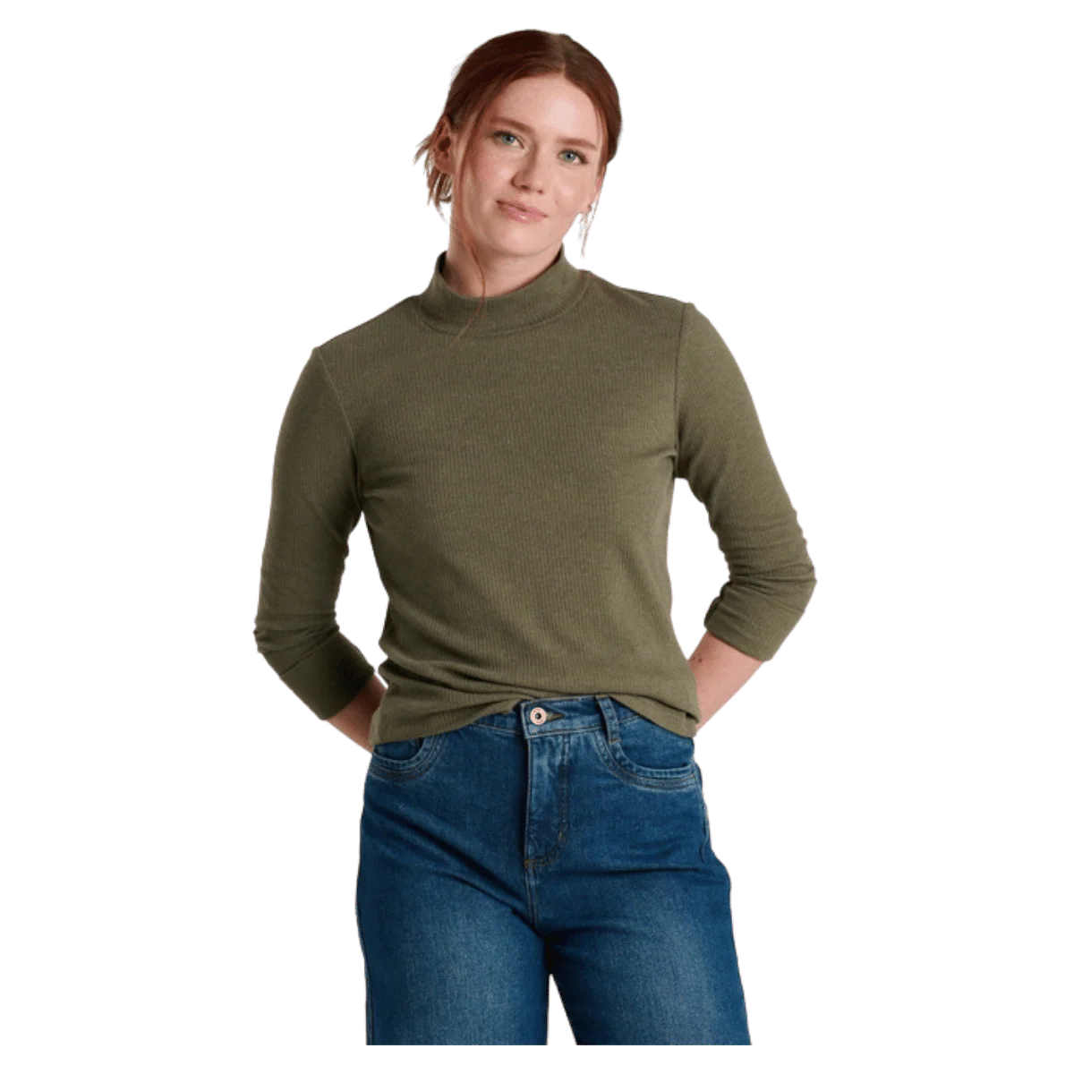 KUHL VERONA RIBBED LONG SLEEVE - VINE