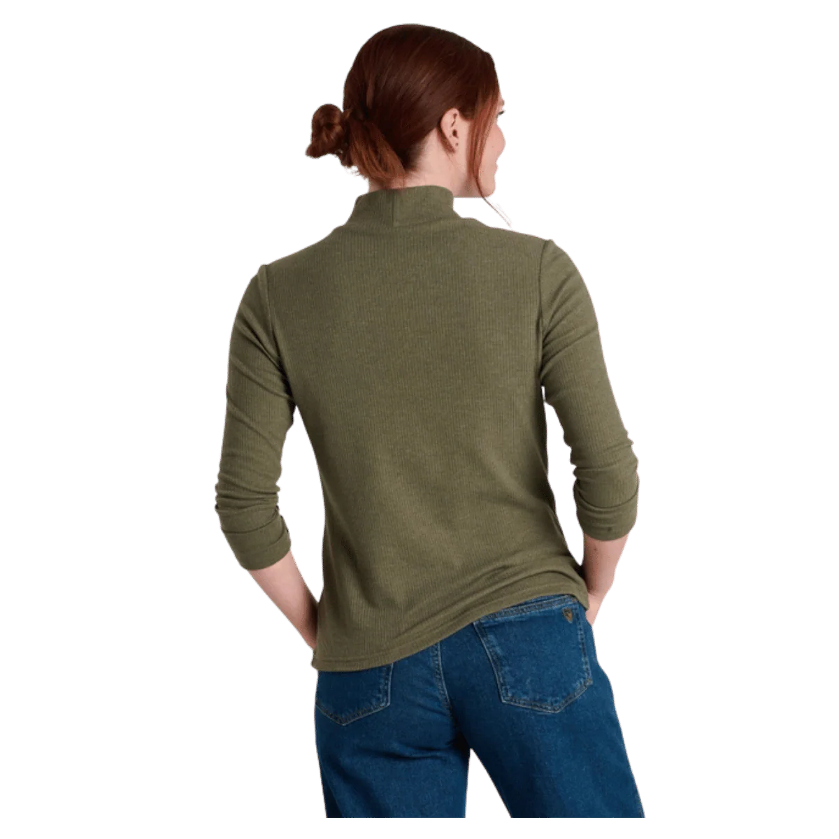 KUHL VERONA RIBBED LONG SLEEVE - VINE - Image 3