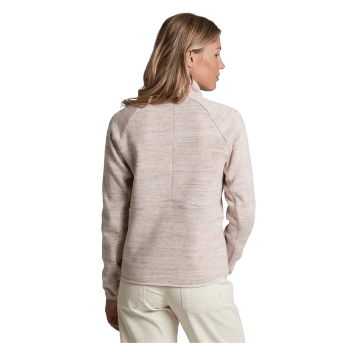 KUHL AVALINE 1/4 ZIP PREMIUM SWEATER FLEECE - NATURAL - Image 3