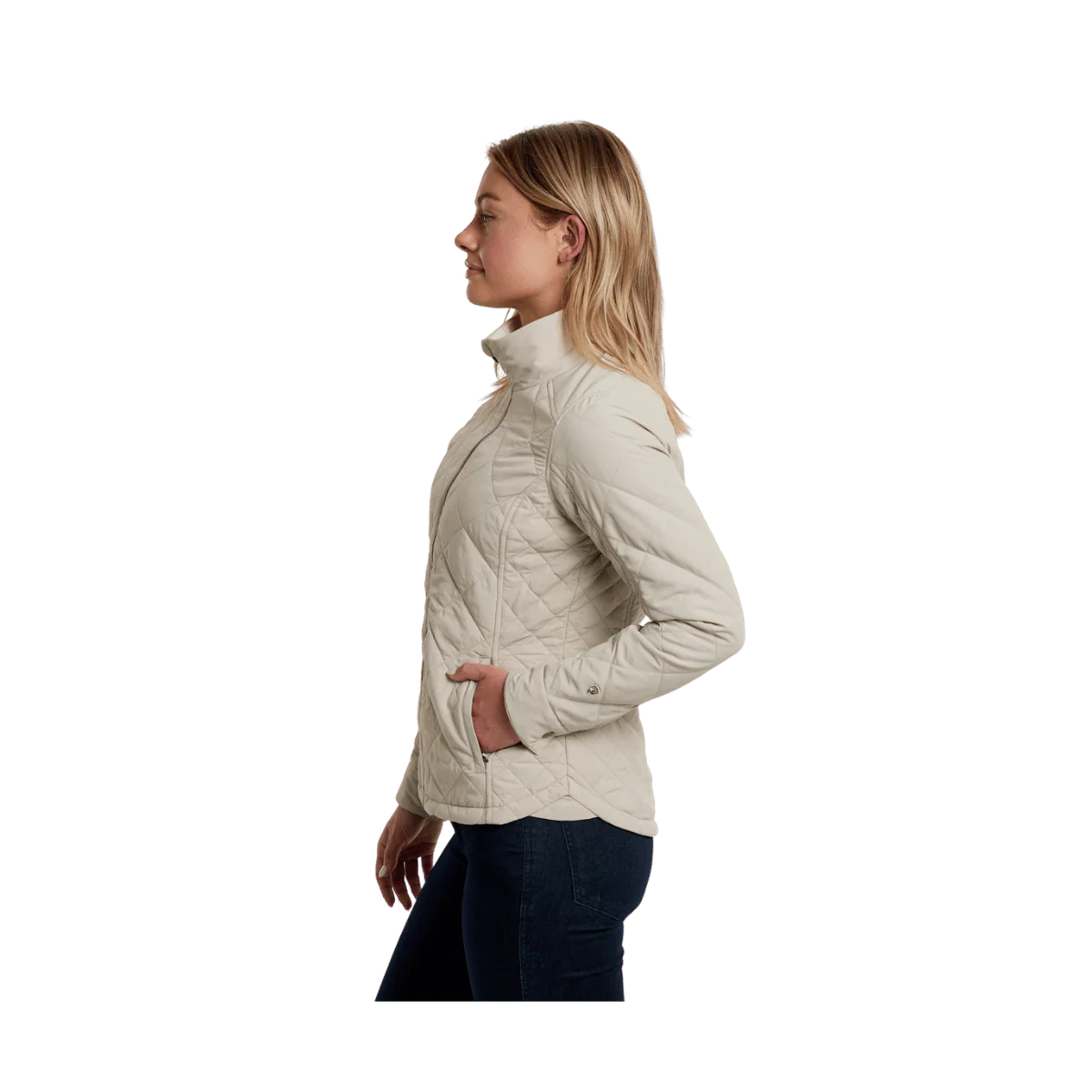 KUHL WOMEN'S  STUNNR INSULATED JACKET - SILVERSTONE - Image 3