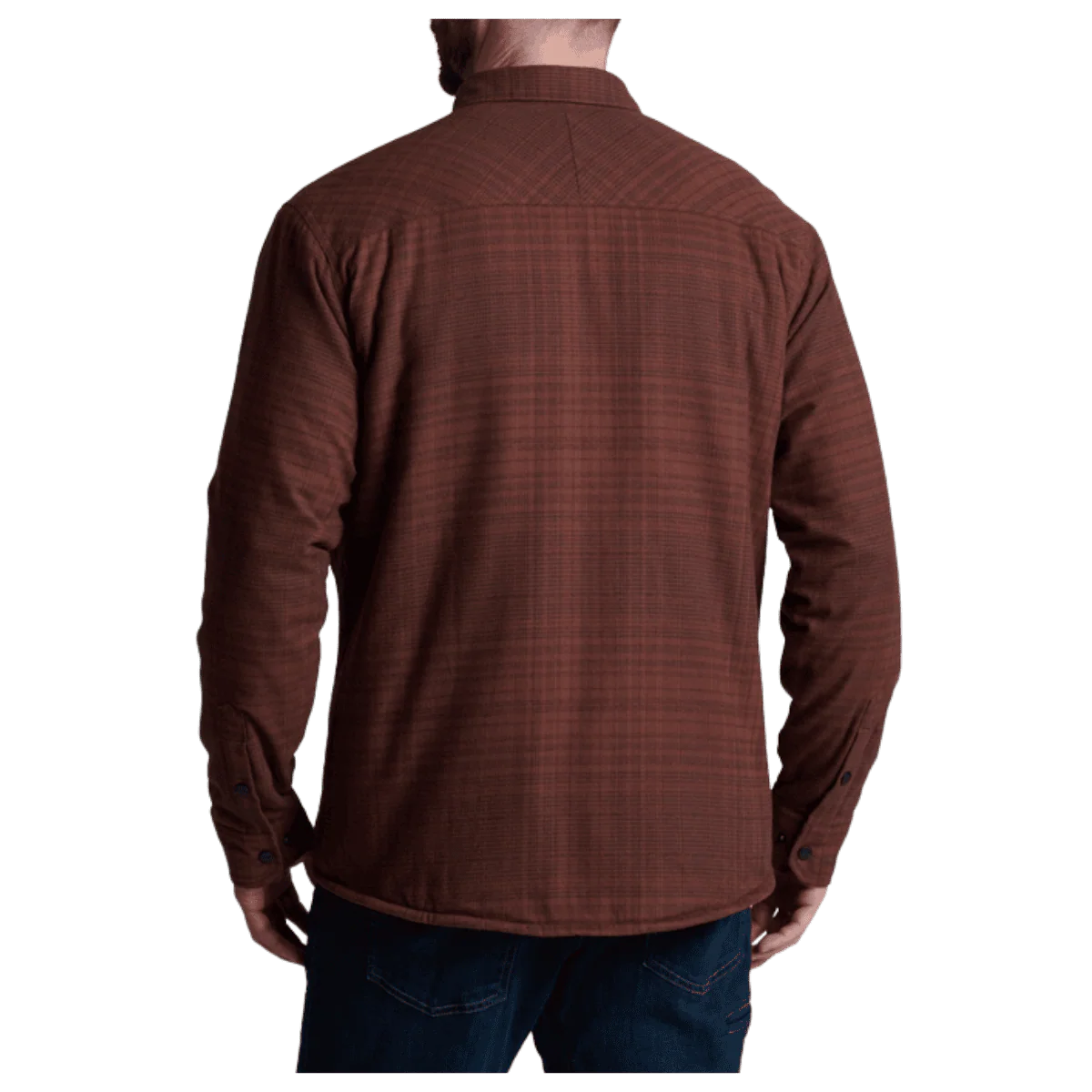 KUHL MEN'S JOYRYDR FLANNEL SHIRT-JACKET - RUSTIC BRICK - Image 3