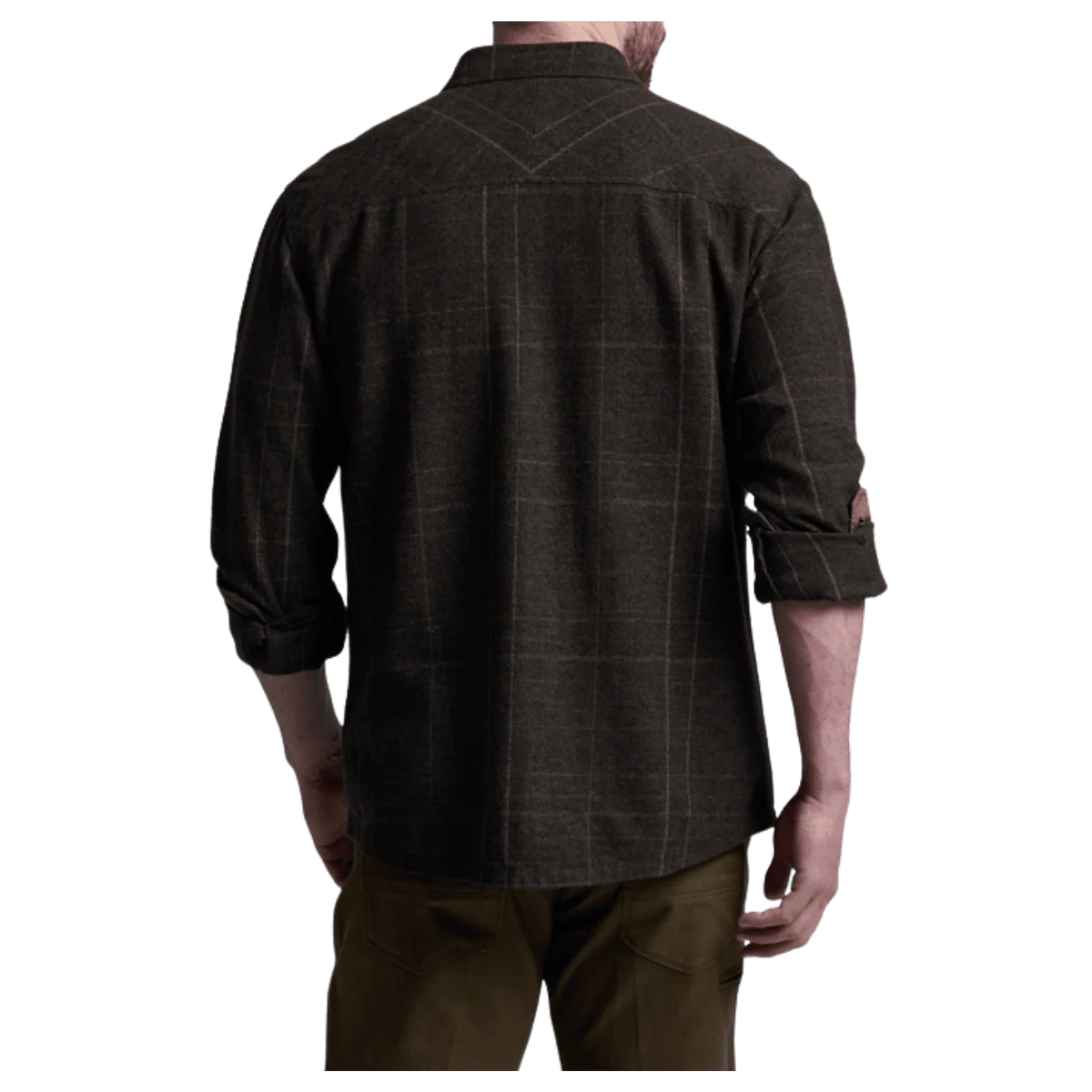 KUHL MEN'S DEVIATR JAC COTTON TENCEL SHIRT - DARK ROAST - Image 3