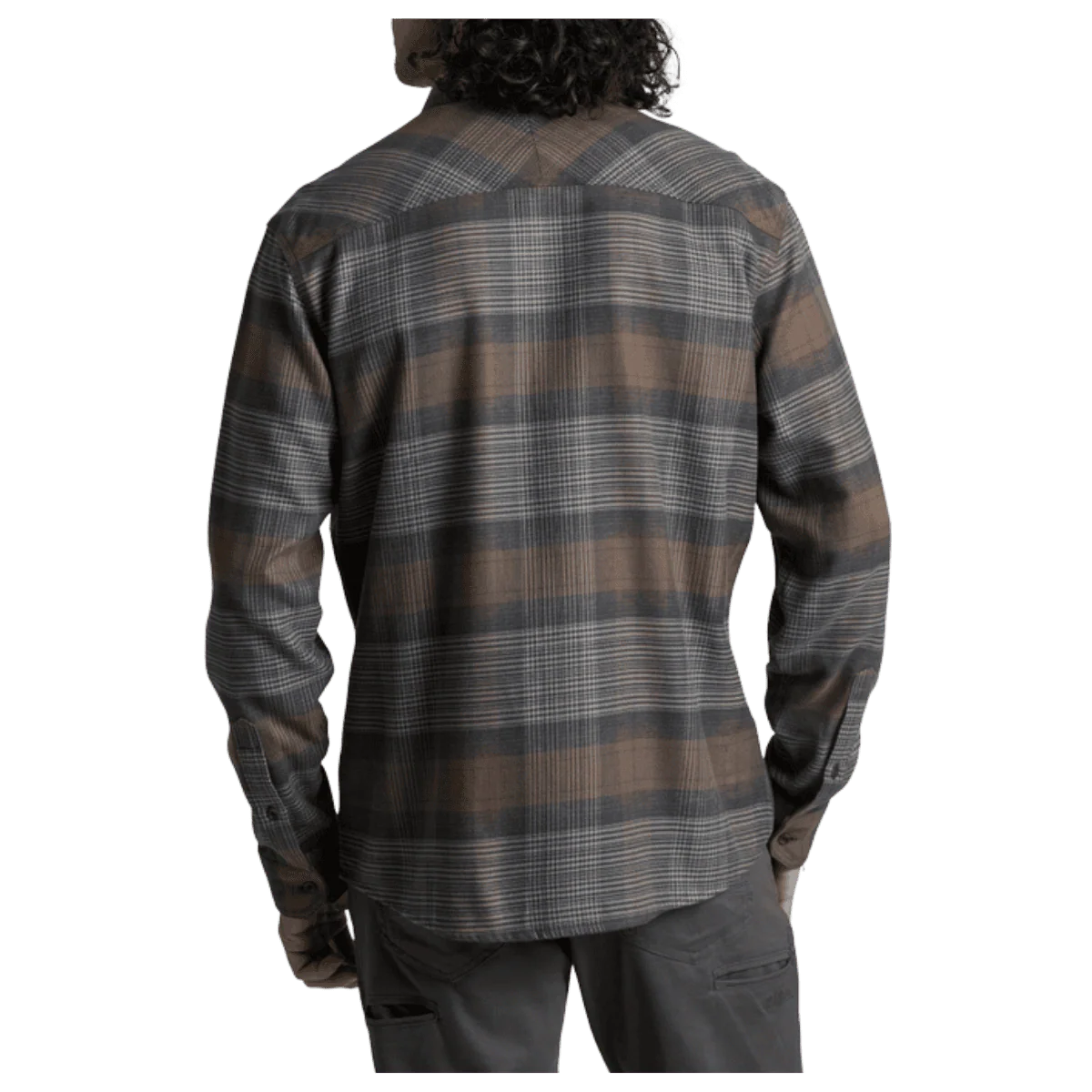 KUHL MEN'S RYDR FLANNEL LONG SLEEVE - MIDNIGHT TIMBER - Image 3