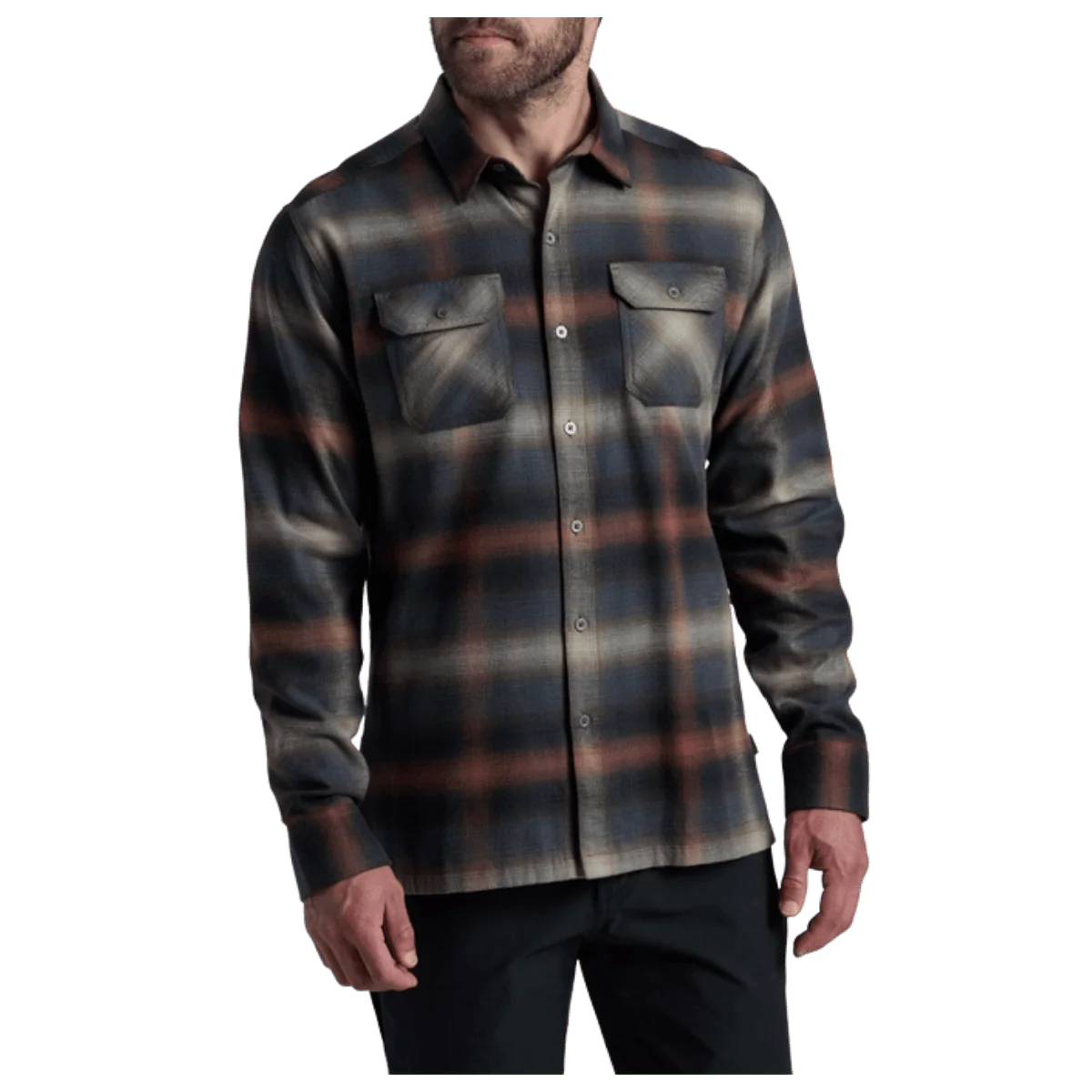 KUHL DILLINGR FLANNEL COTTON TENCEL LONG SLEEVE - DUNE