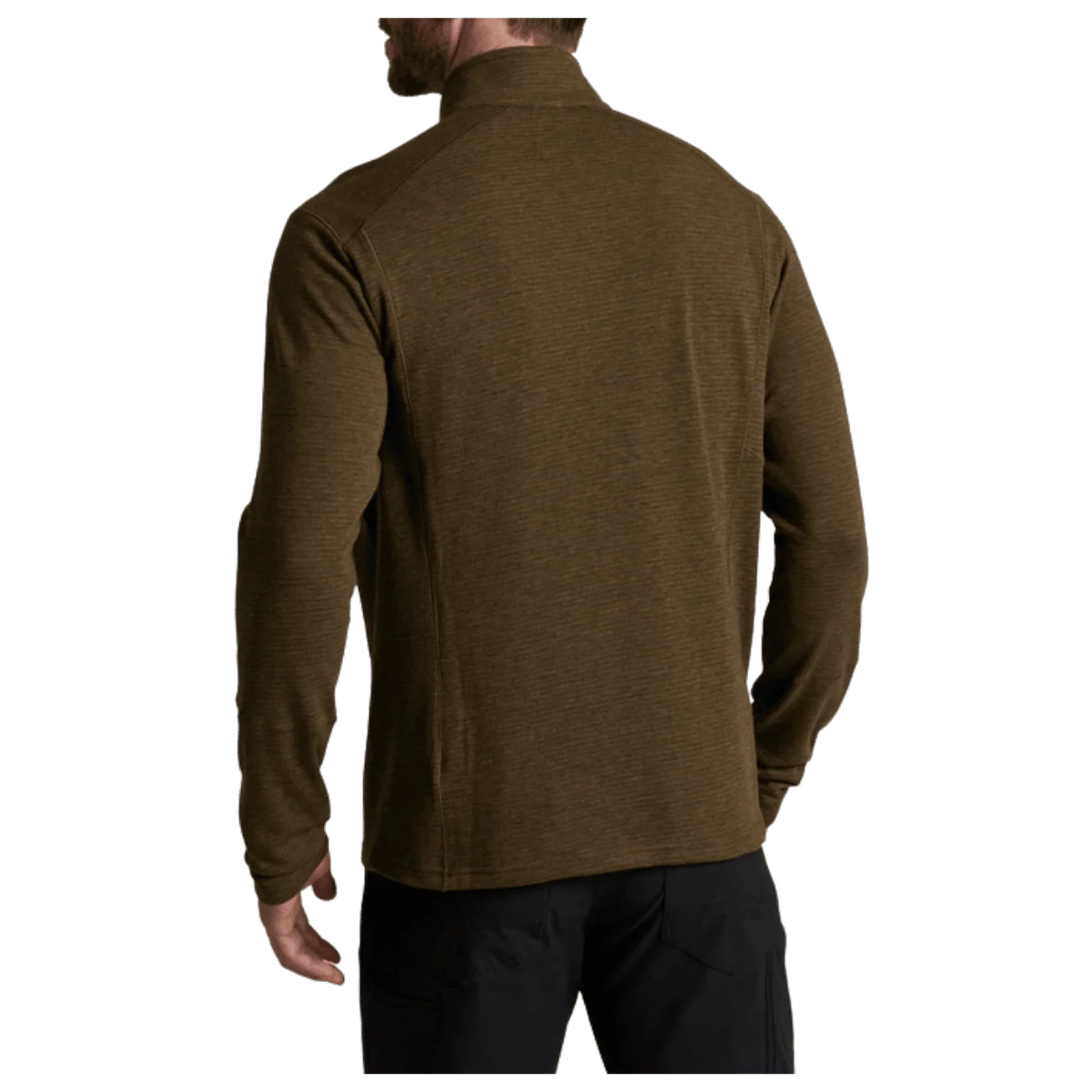 KUHL MEN'S REACTIV LITE GRID 1/4 ZIP PREMIUM GRAPHENE - KANTEEN - Image 3