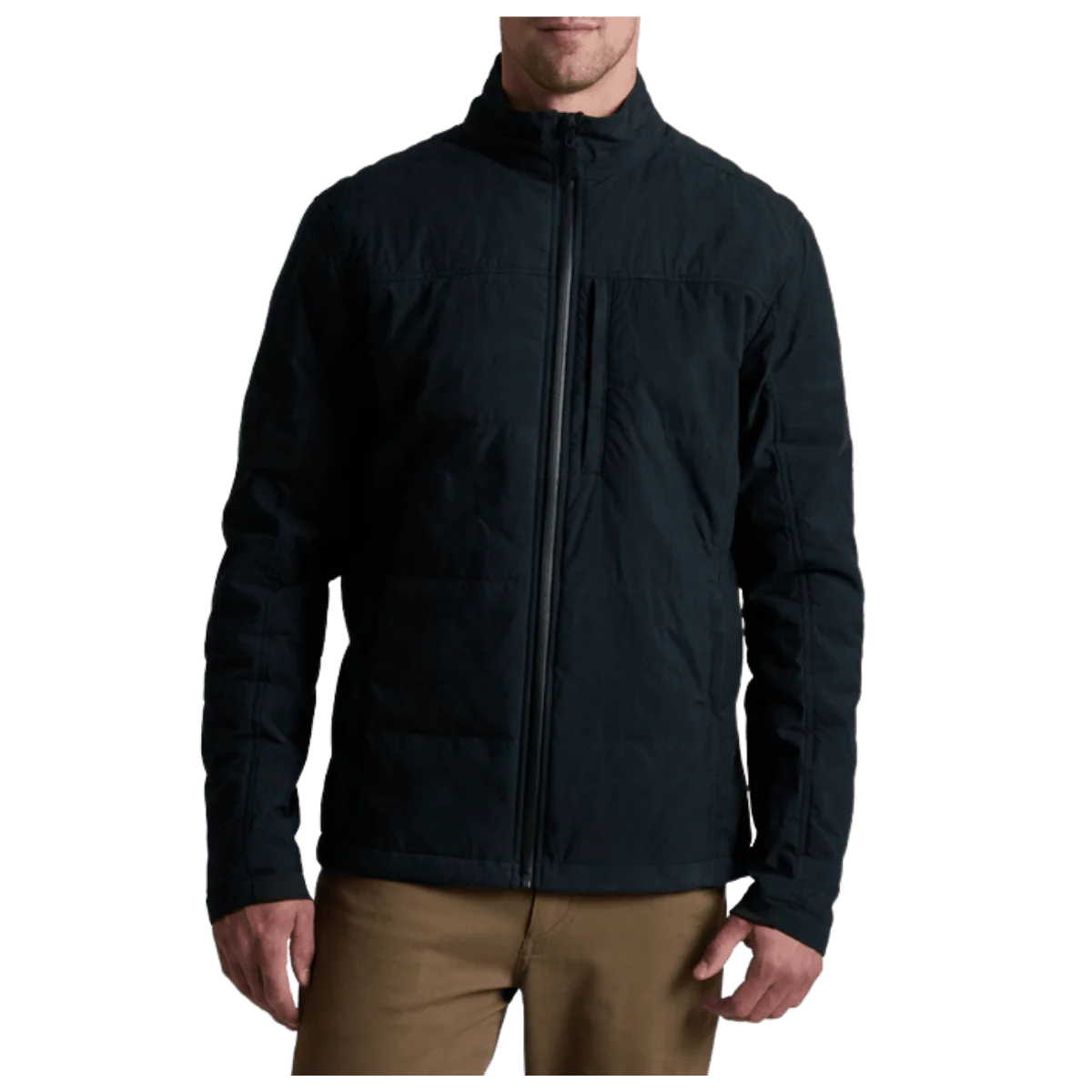 KUHL MEN'S WYLDERYDR JACKET WAX COATED - RAVEN