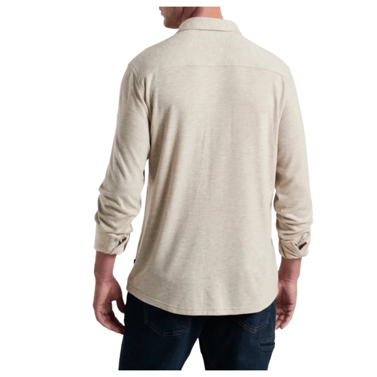 KUHL INNOVATR ITALIAN KNIT FLANNEL FLEECE - NATURAL - Image 3