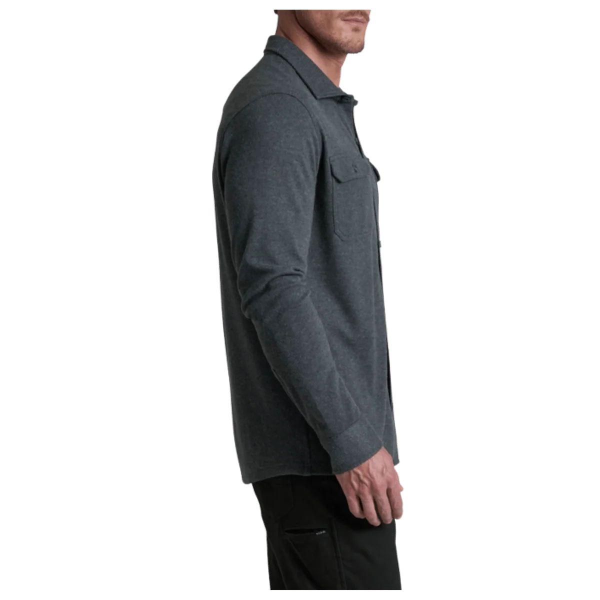 KUHL MEN'S INNOVATR KNIT FLANNEL - ONYX - Image 3