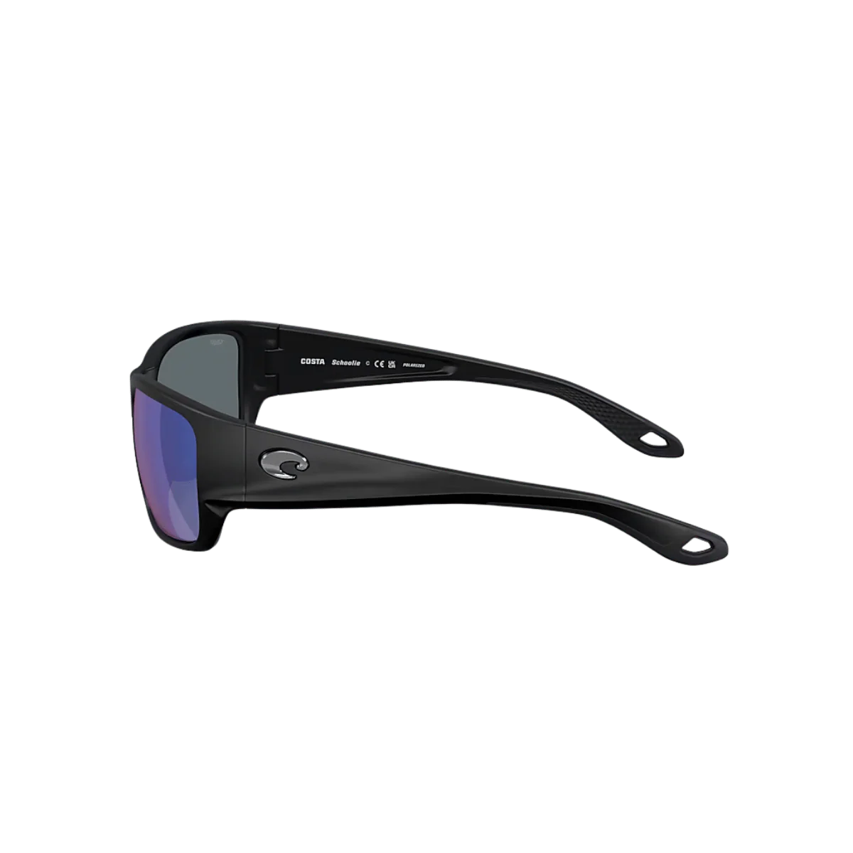 COSTA DEL MAR SCHOOLIE SUNGLASSES - MATTE BLACK - Image 2