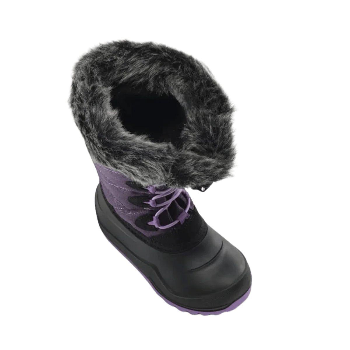 KAMIK SNOWANGEL -40°C CANADIAN YOUTHS' INSULATED BOOTS - BLACKBERRY - Image 4
