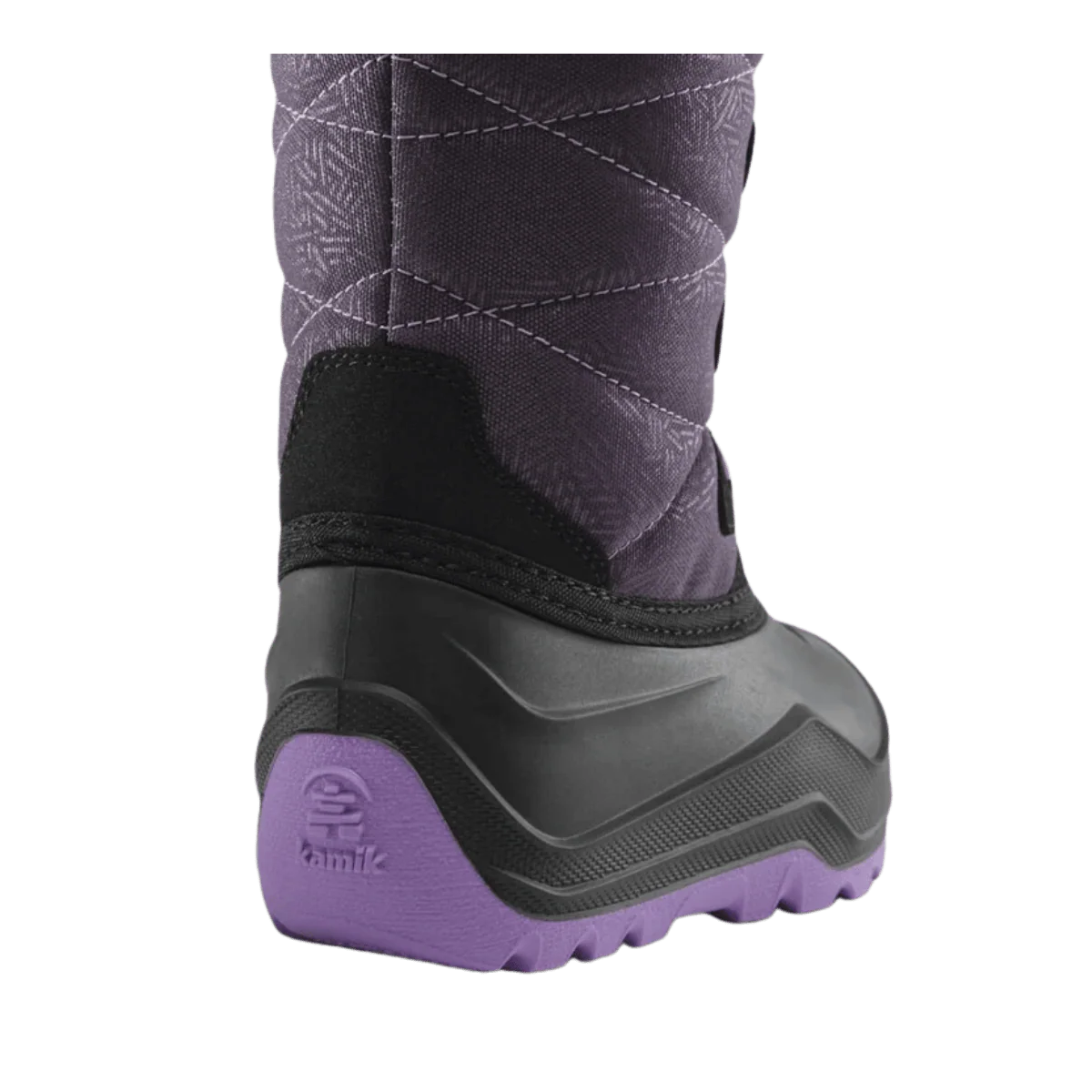 KAMIK SNOWANGEL -40°C CANADIAN YOUTHS' INSULATED BOOTS - BLACKBERRY - Image 5
