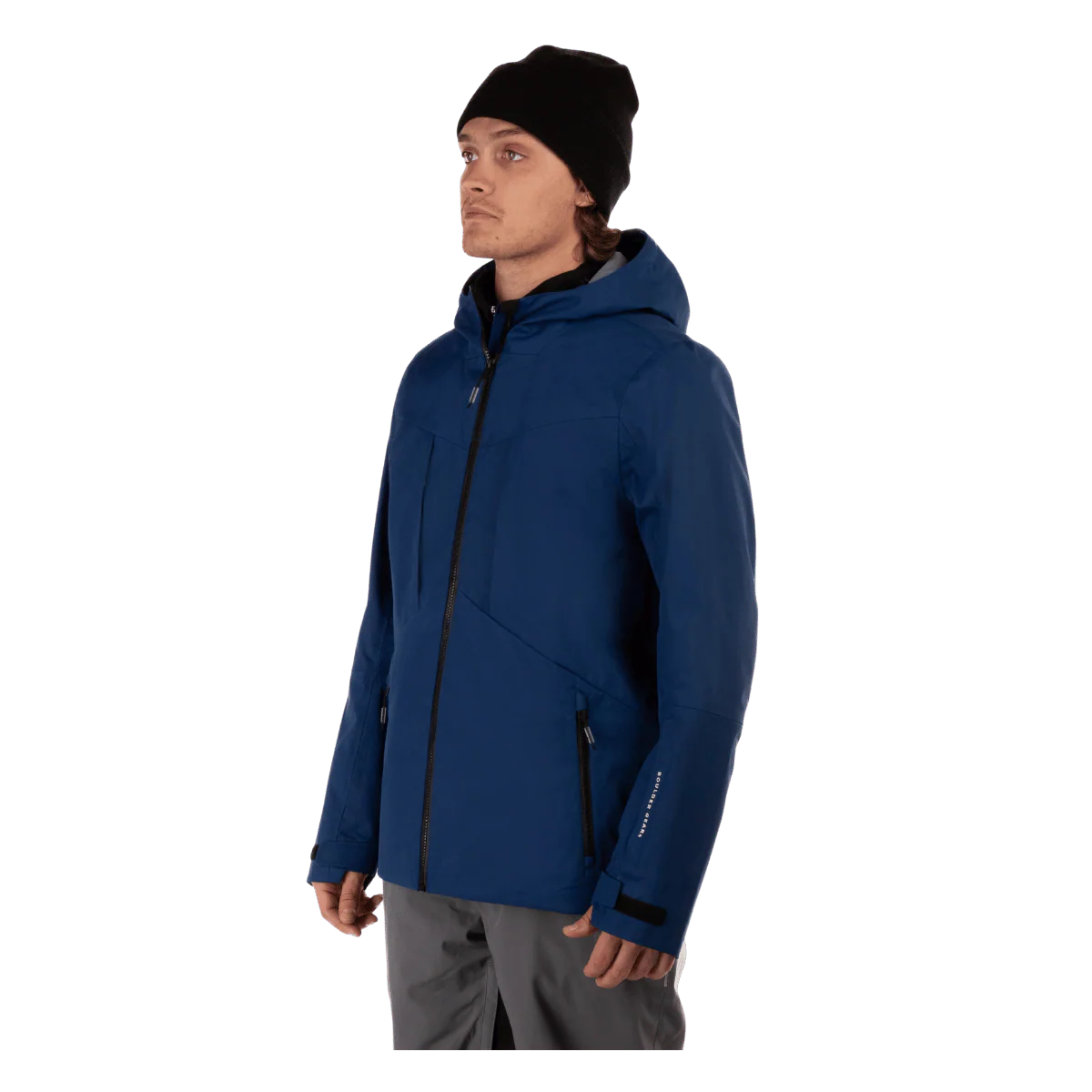 BOULDER GEAR MEN'S RAPID II 3L JACKET NAVY SEA - Image 2