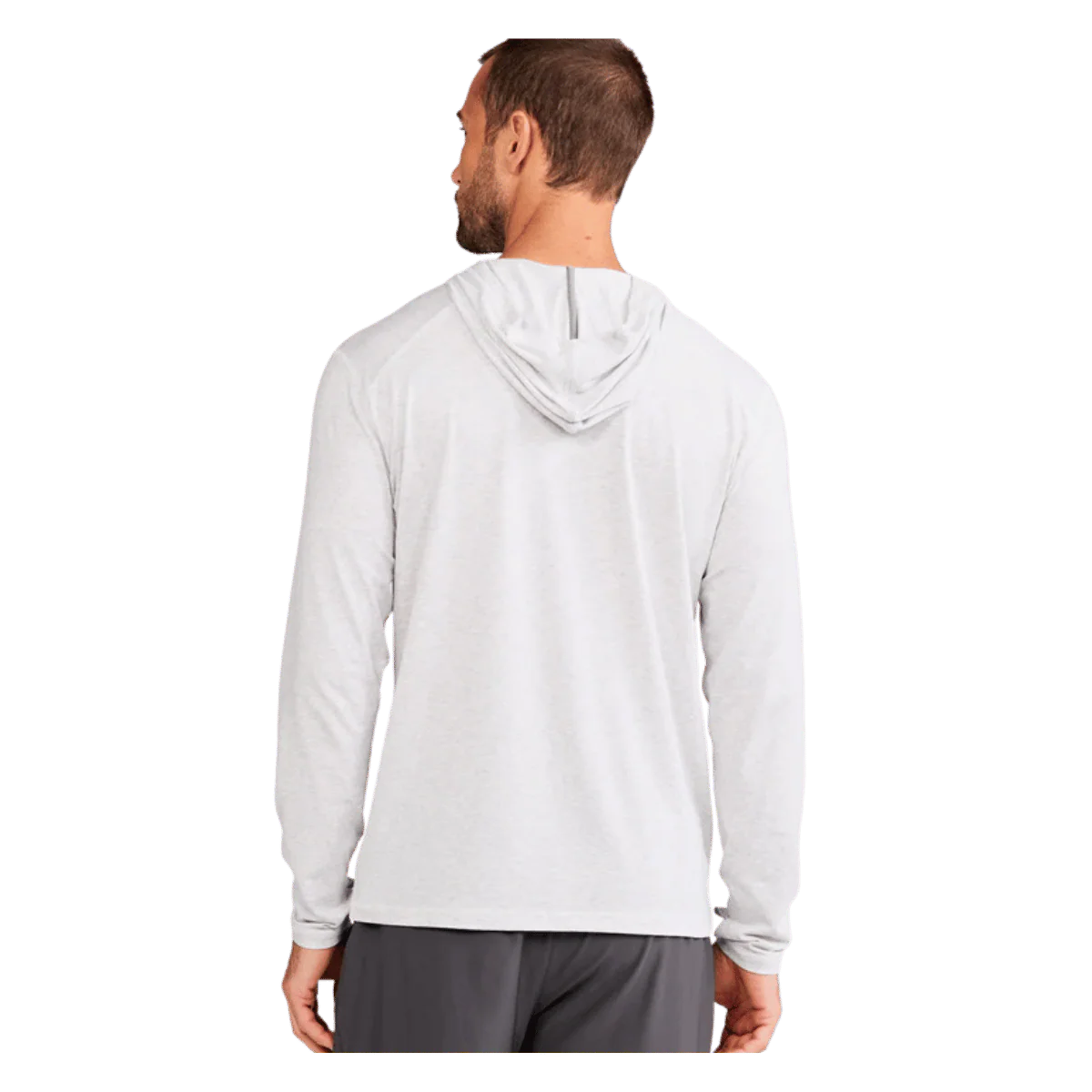 TASC CARROLLTON LW FITNESS HOODIE - MARBLE HEATHER - Image 2