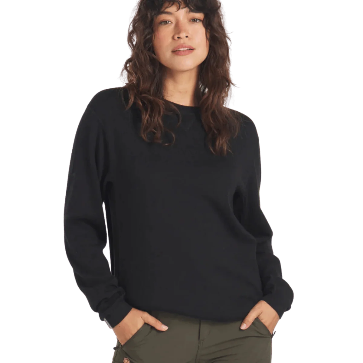 PAKA THE LIGHTWEIGHT CREW - BLACK - Image 2