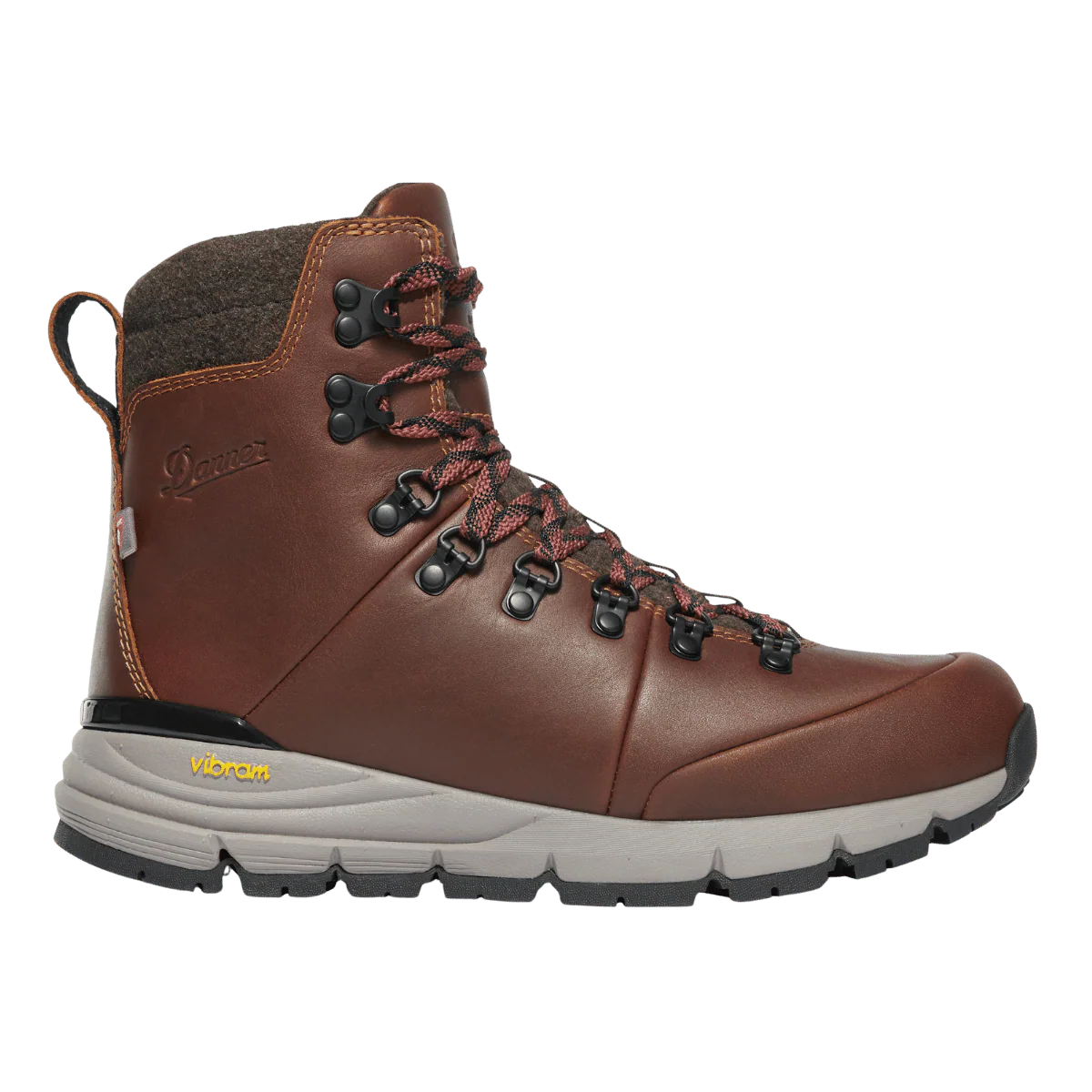 DANNER WOMEN'S ARCTIC 600 SIDE-ZIP 7" 200G BOOTS MEDIUM - ROASTED PECAN/FIRED BRICK