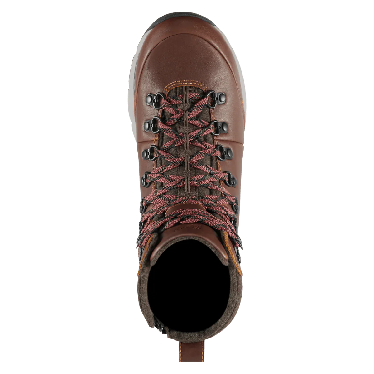 DANNER WOMEN'S ARCTIC 600 SIDE-ZIP 7" 200G BOOTS MEDIUM - ROASTED PECAN/FIRED BRICK - Image 4