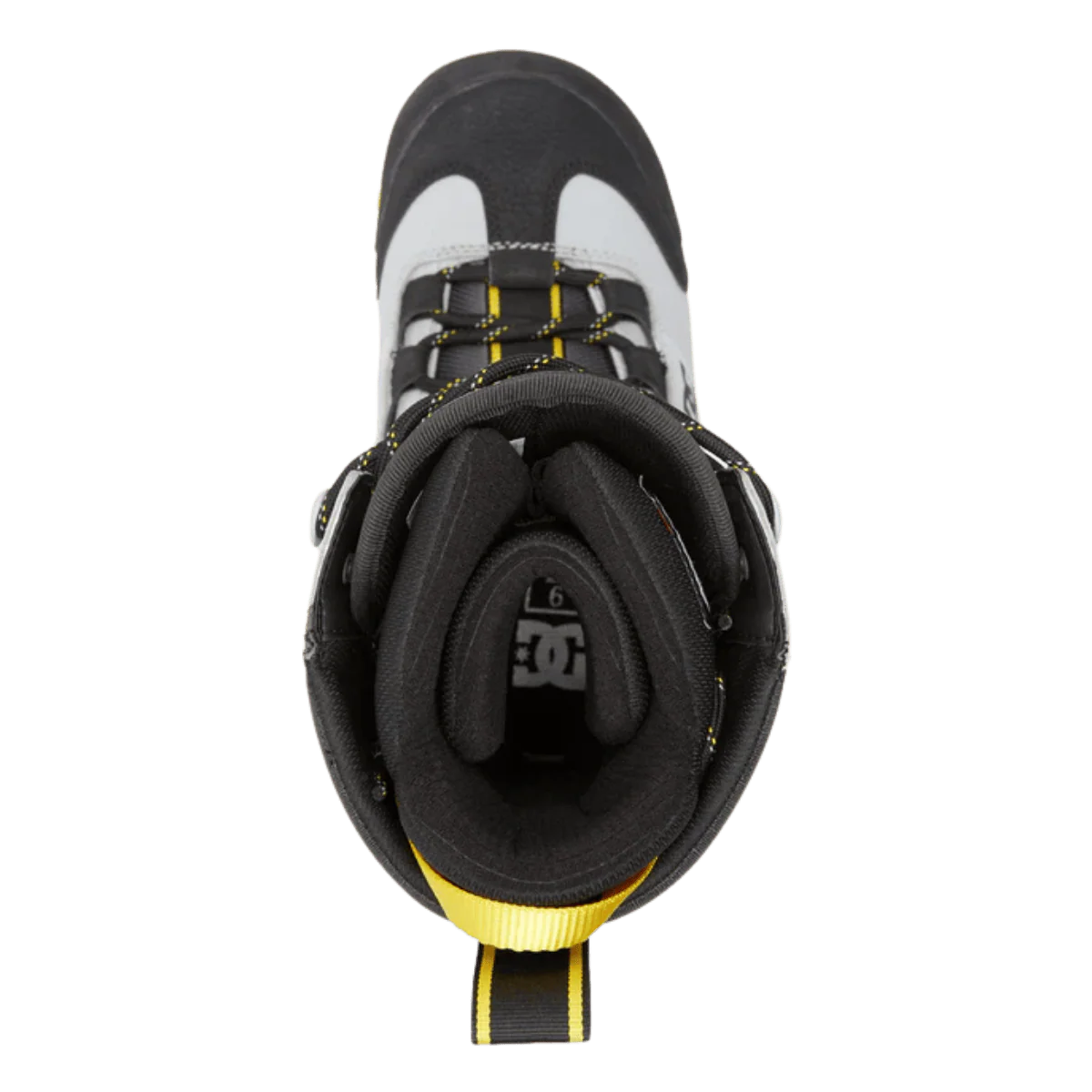 DC BOOTS MEN'S PREMIER HYBRID SNOWBOARD BOOTS - BLACK/GRAY/YELLOW - Image 6