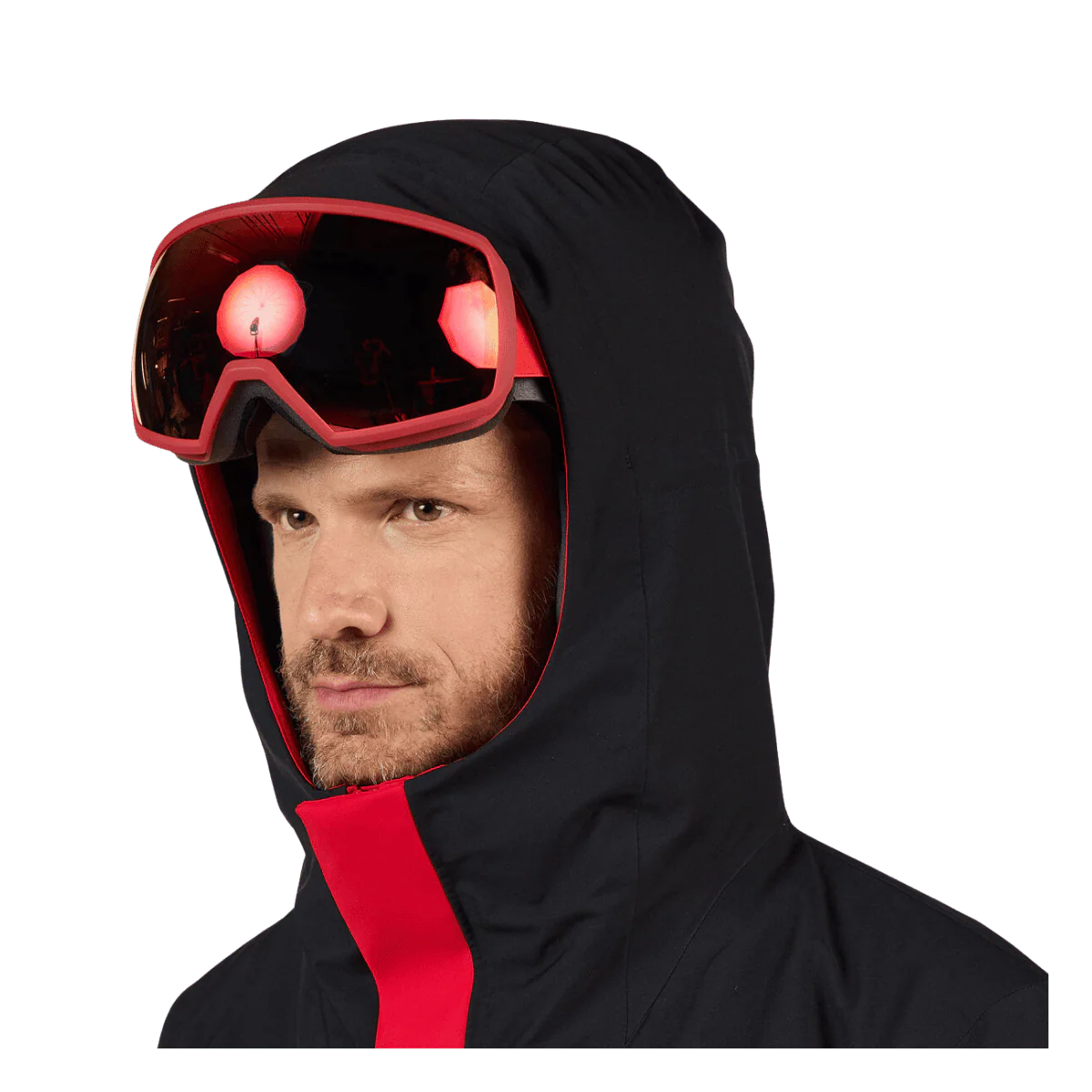 ROSSIGNOL MEN'S VELIKA INSULATED JACKET - SPORTS RED - Image 4