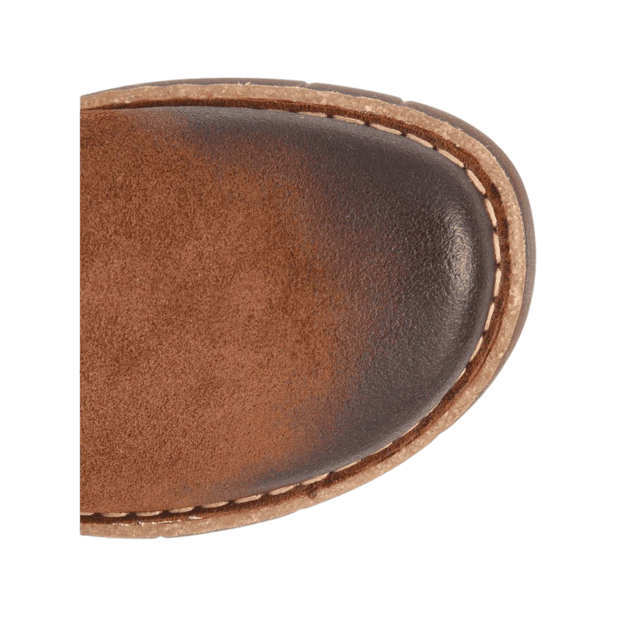 BRODY DISTRESSED LEATHER BOOTS - GLAZED GINGER - Image 4