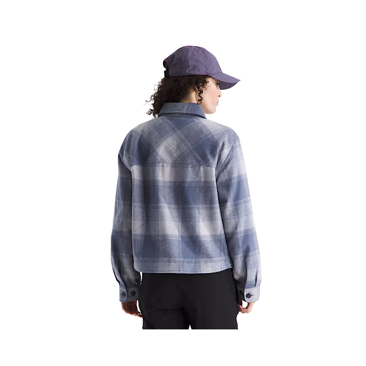 NORTH FACE WOMEN VALLEY RELAXED FIT FLANNEL SHIRT - PLAID - Image 2