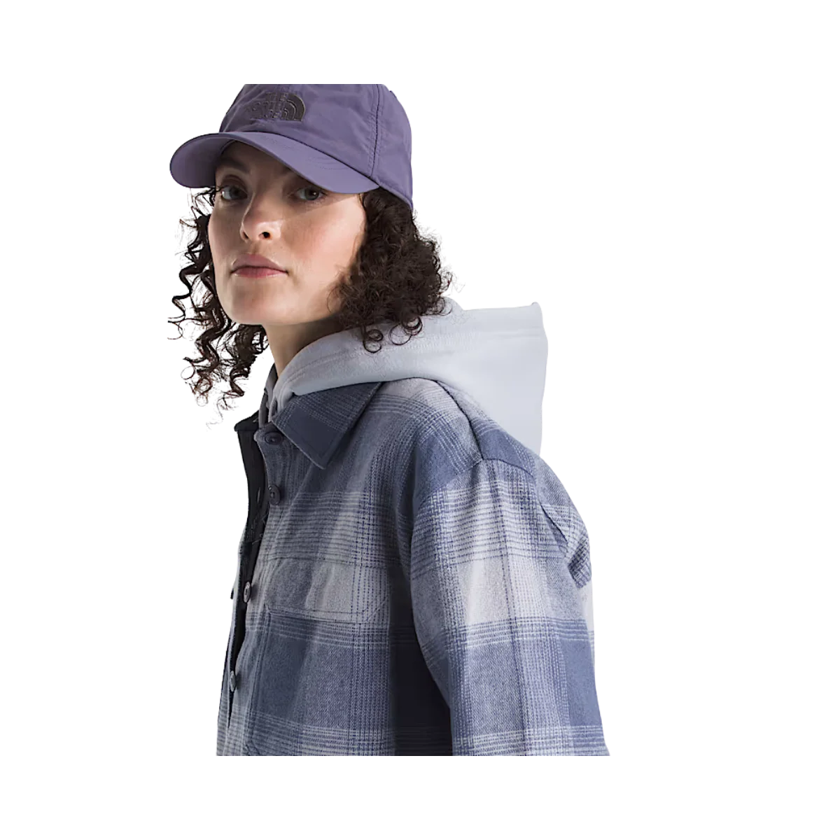 NORTH FACE WOMEN VALLEY RELAXED FIT FLANNEL SHIRT - PLAID - Image 3