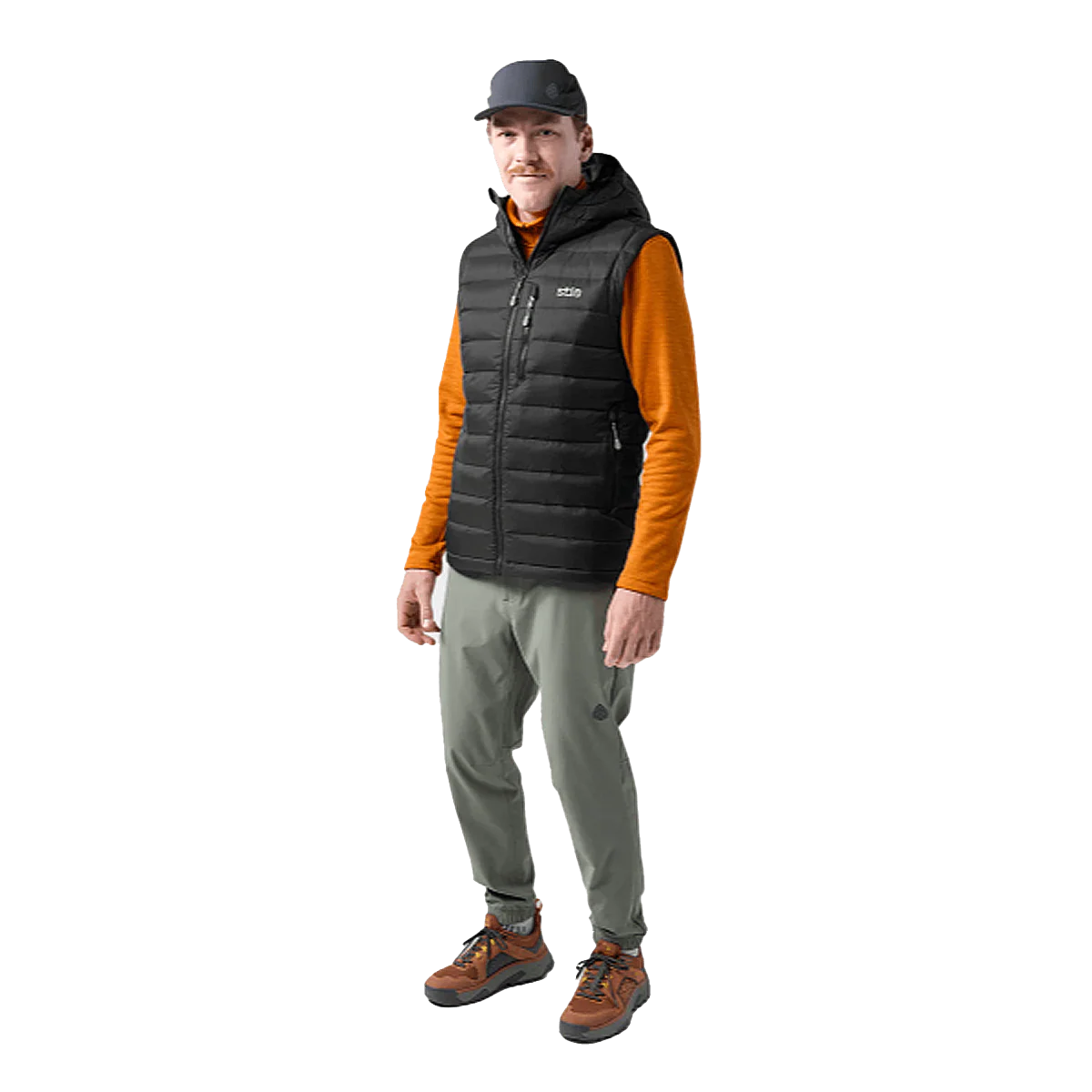 STIO HOMETOWN DOWN HOODED VEST - ABYSS - Image 2