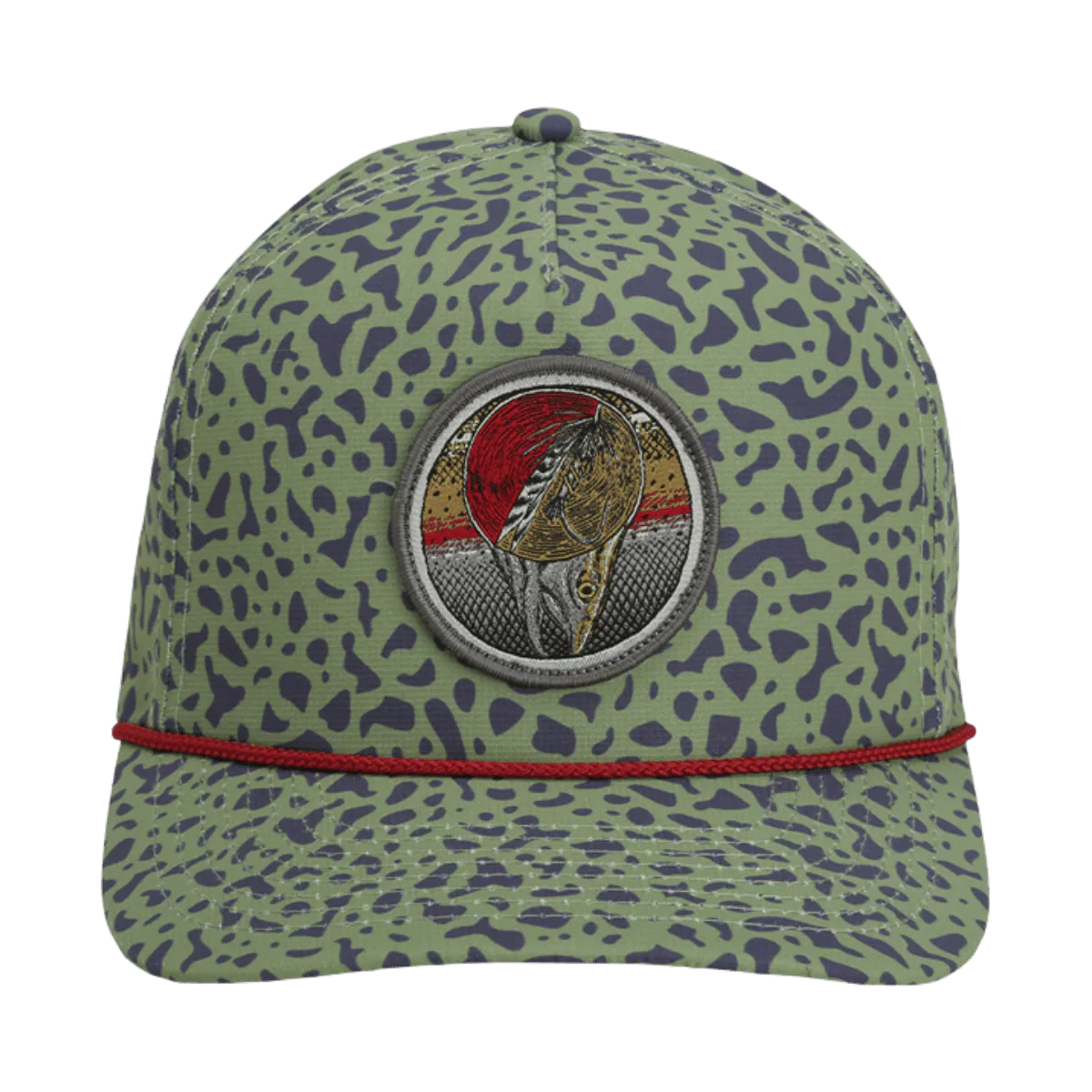 PARAMOUNT FISH TACO ROPE CAP - OLIVE