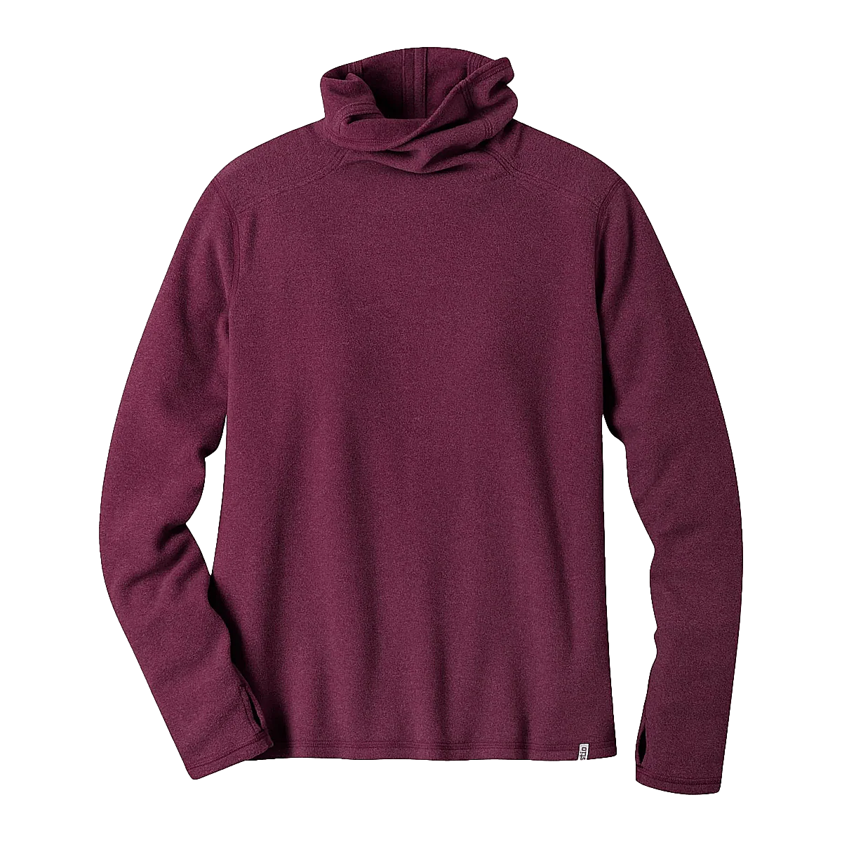 STIO WOMEN'S TURPIN FLEECE FUNNEL NECK - AUBERGINE