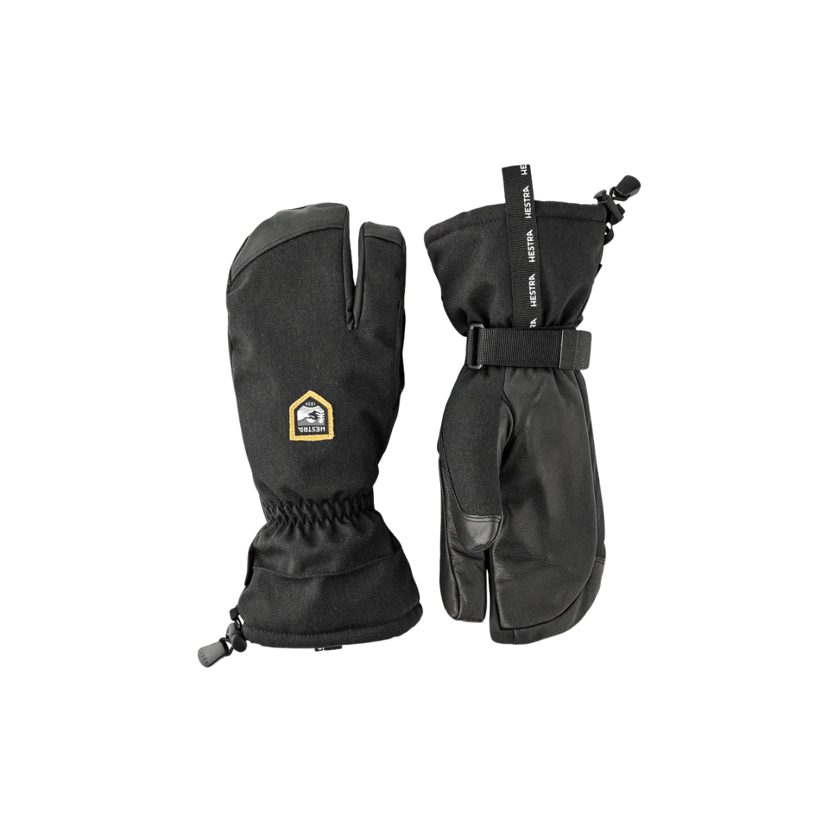 HESTRA CZONE MOUNTAIN 3 FINGER - BLACK