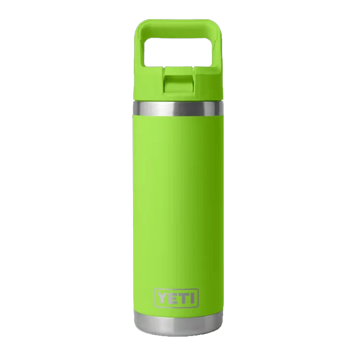 YETI RAMBLER 18 OZ WATER BOTTLE W/ COLOR CAP STRAW - Image 2