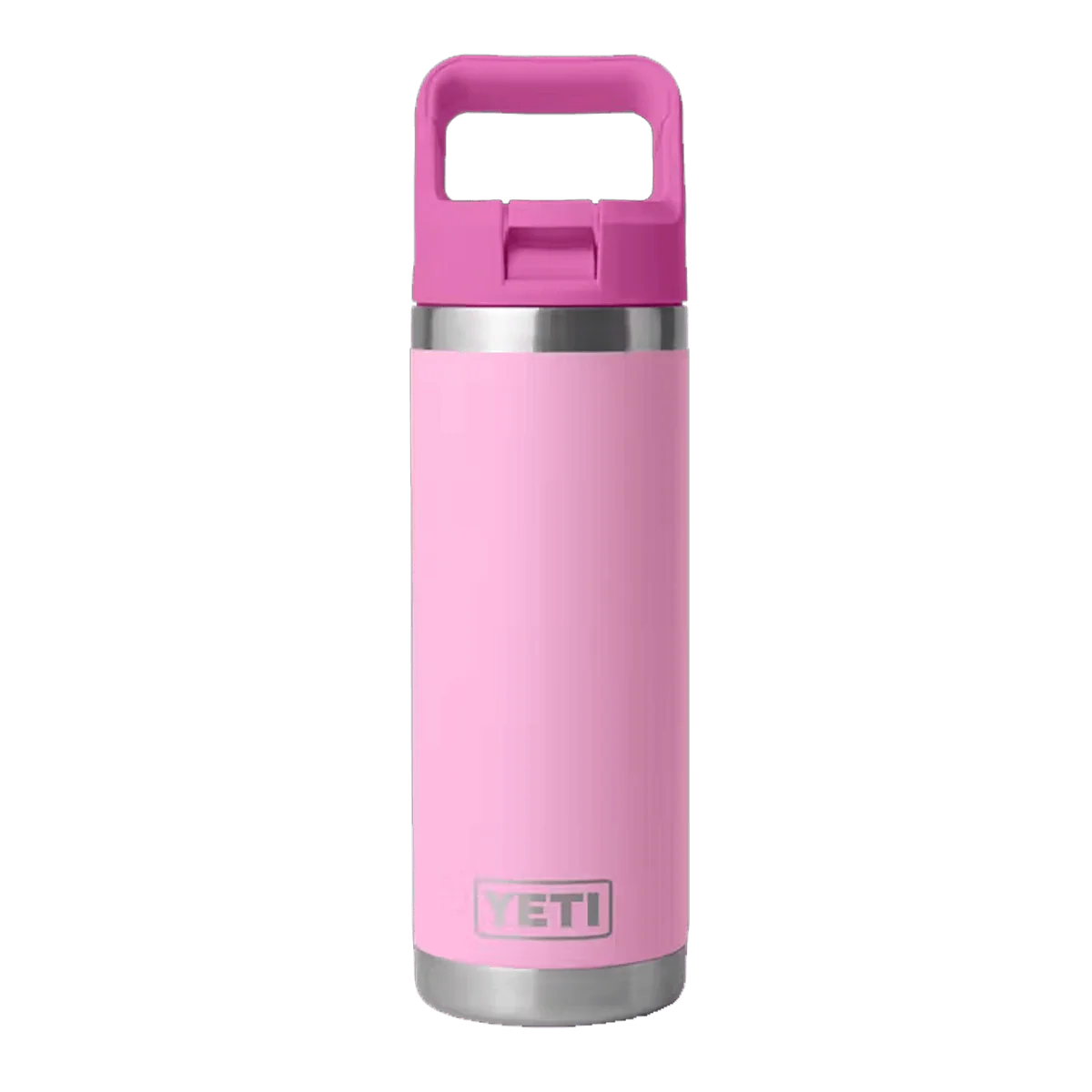 YETI RAMBLER 18 OZ WATER BOTTLE W/ COLOR CAP STRAW - Image 3