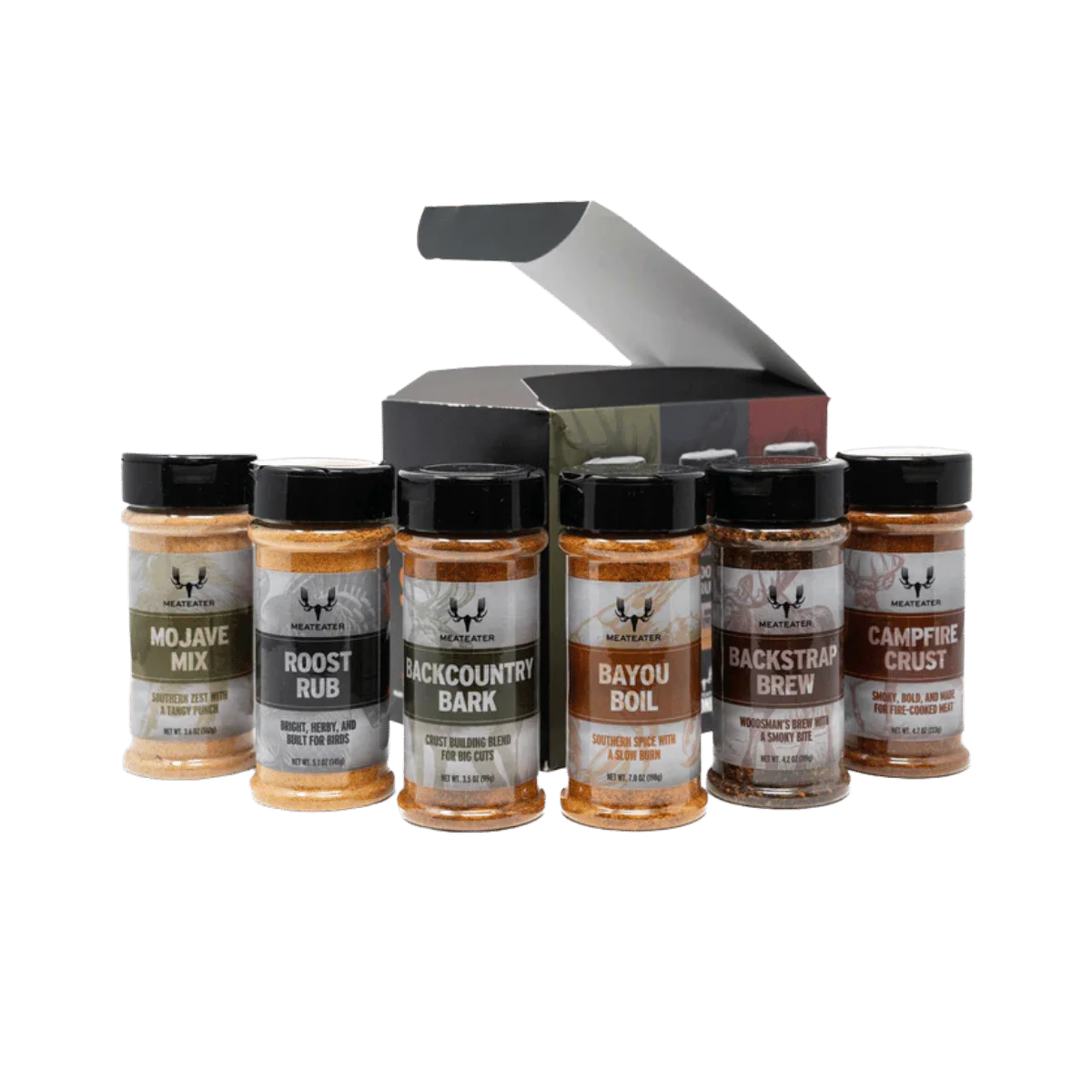 MEATEATER BRAND MEATEATER SEASONINGS 6PK - ALL FLAVORS