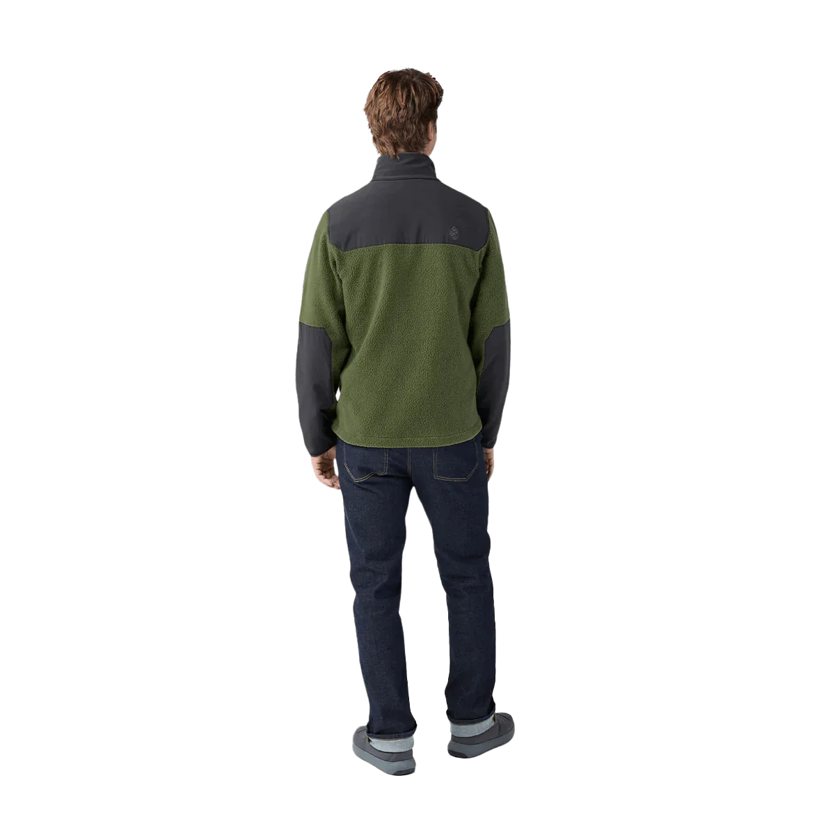 STIO RAWLINS FLEECE JACKET - PINE FOREST/BOUNDARY BLACK - Image 3