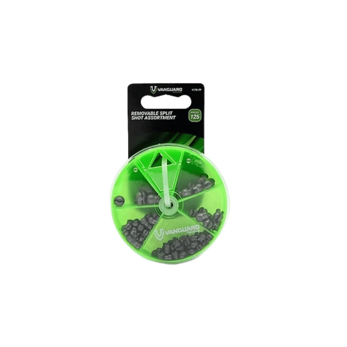 VANGUARD TACKLE REM SPLIT SHOT SELECTOR 124PC ASSORTED
