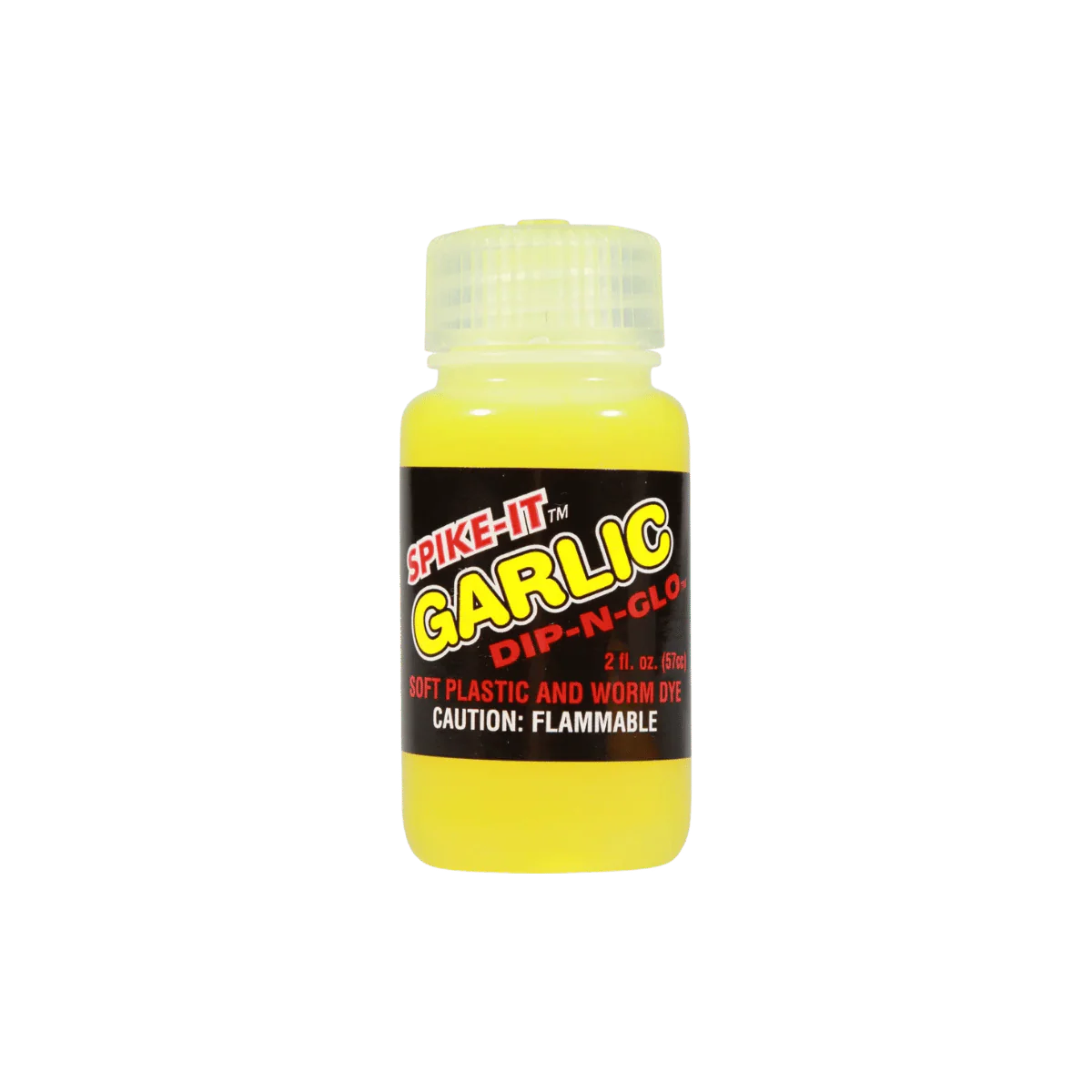 SPIKE-IT DIP-N-GLO SOFT PLASTIC DYE 4OZ ORANGE/GARLIC