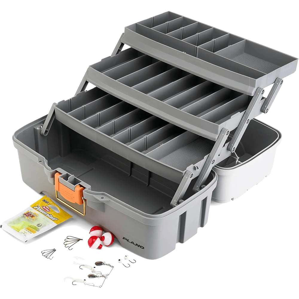 PLANO THREE-TRAY TACKLE BOX KIT FOR BASS, CATFISH, or PANFISH - Image 8