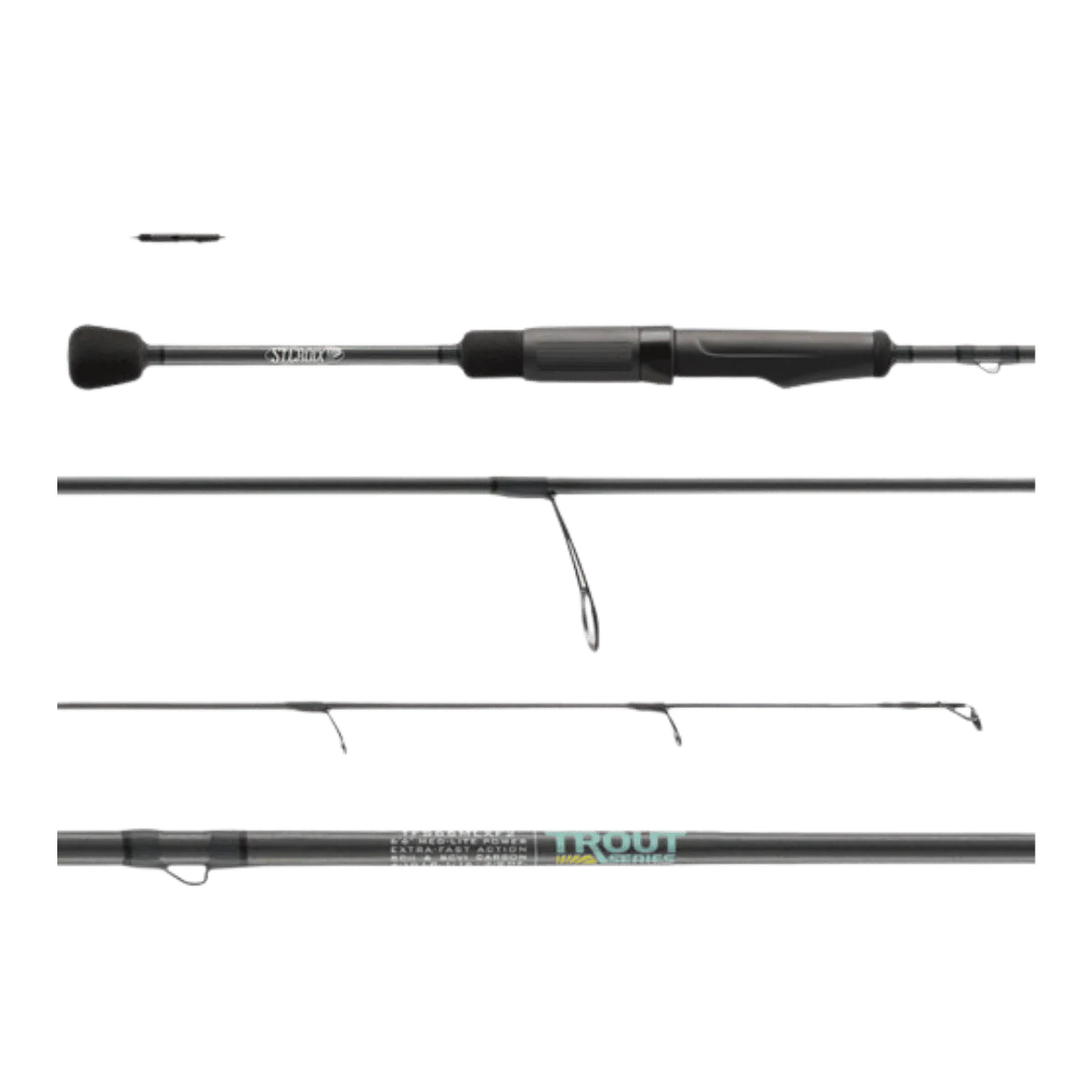 ST CROIX TROUT SERIES SPINNING ROD - 5'6" UL F 2PC