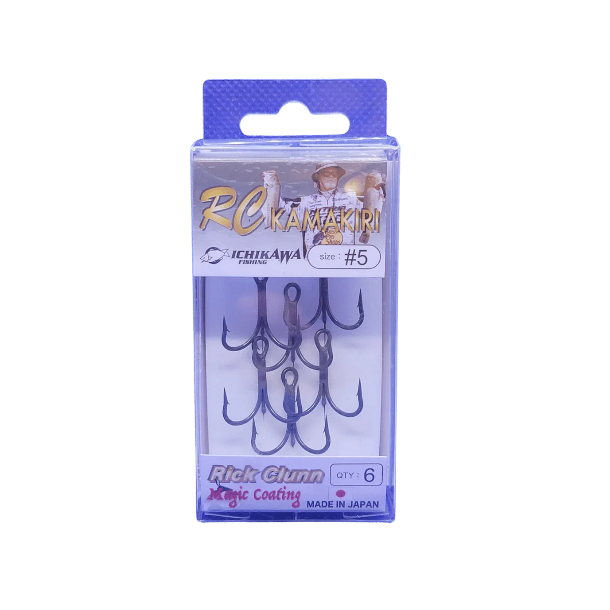 ICHIKAWA FISHING KAMAKIRI DOUBLE HOOK 5PK - #5