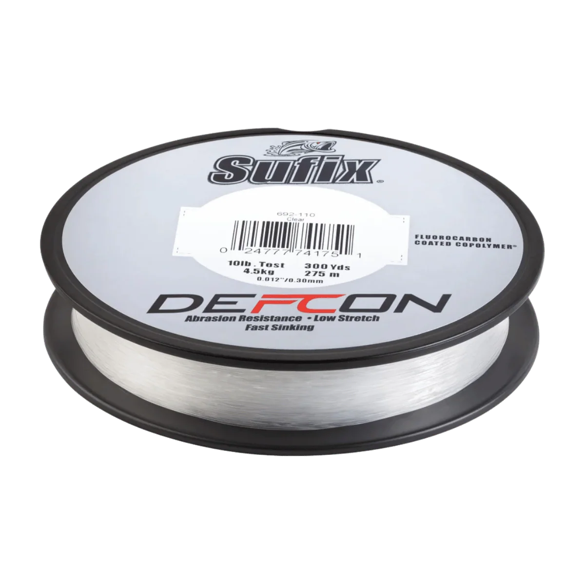 SUFIX DEFCON FC CO-POLYMER 300YD - CLEAR