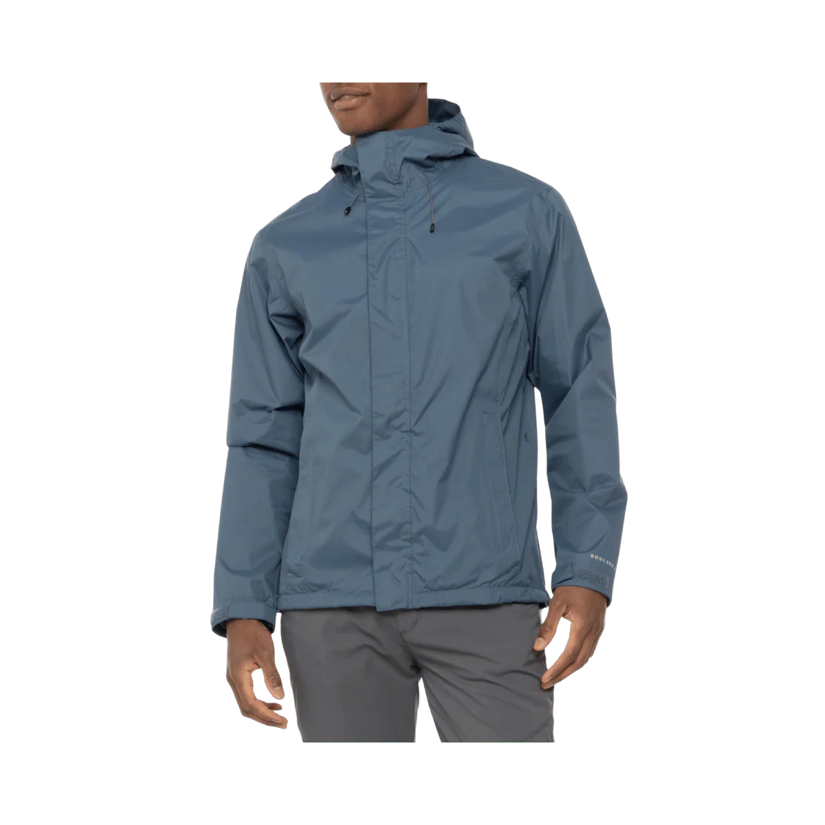 BOULDER GEAR STRATUS RAIN JACKET - MARINE BLUE