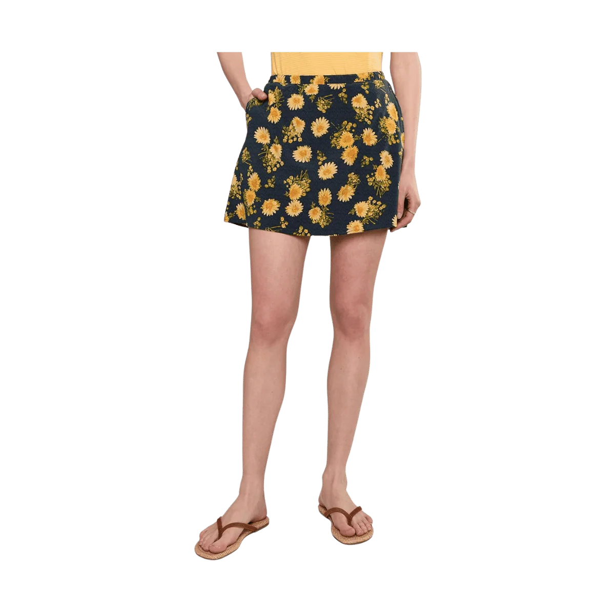 TOAD + CO WOMEN'S SUNKISSED WEEKEND SKORT - MIDNIGHT PRINT