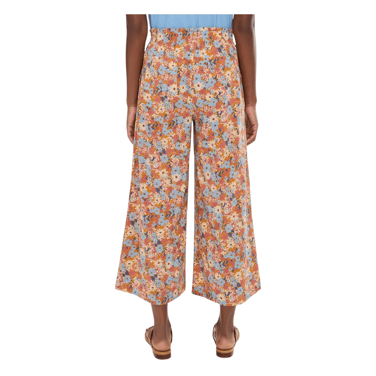 TOAD + CO WOMEN'S SUNKISSED WIDE LEG CROP PANT - SUNSET PRINT - Image 2