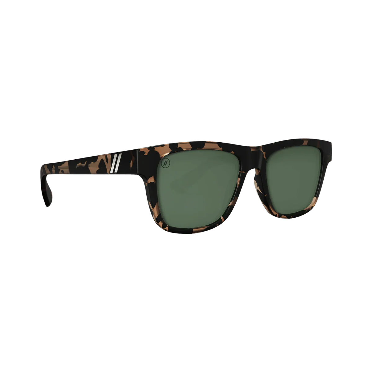 BLENDERS TATE SUNGLASSES - MATTE TORT/G15 POL